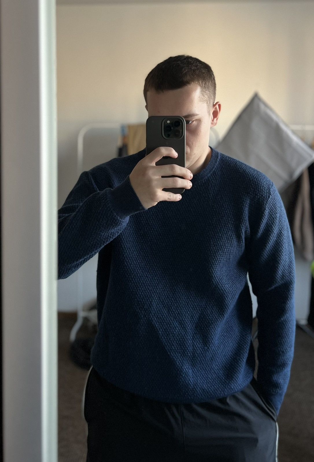 L.B.M. 1911 L.B.M. 1911 Sweatshirt Vintage Blue Knit Original Size US M / EU 48-50 / 2 - 2 Thumbnail
