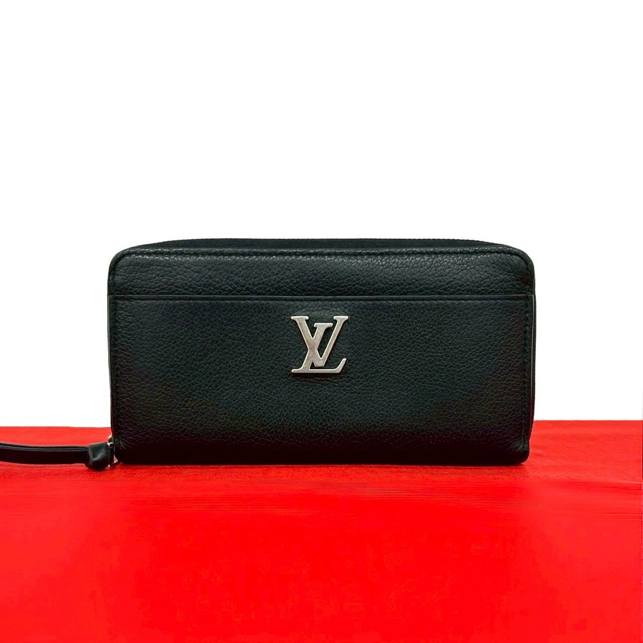 Louis Vuitton Louis Vuitton Louis Vuitton Lockme Leather Long Wallet Leather Long Wallet DUTY FREE for USA Size ONE SIZE - 1 Thumbnail