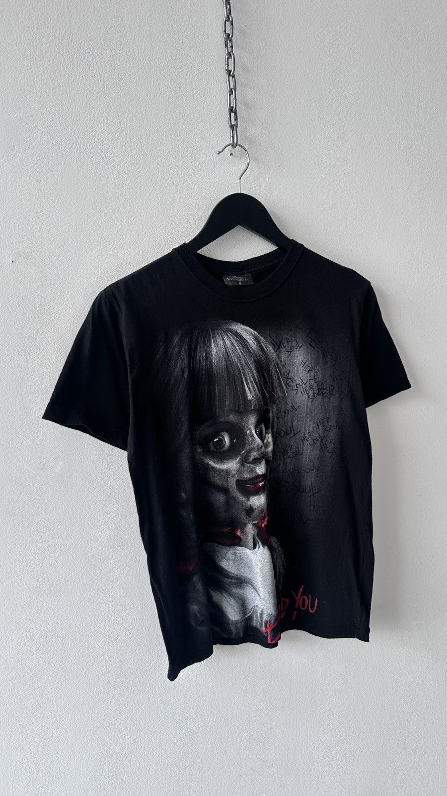 Other Annabelle The Conjuring Universe T-Shirt Spiral Horror Goth Size US S / EU 44-46 / 1 - 2 Thumbnail