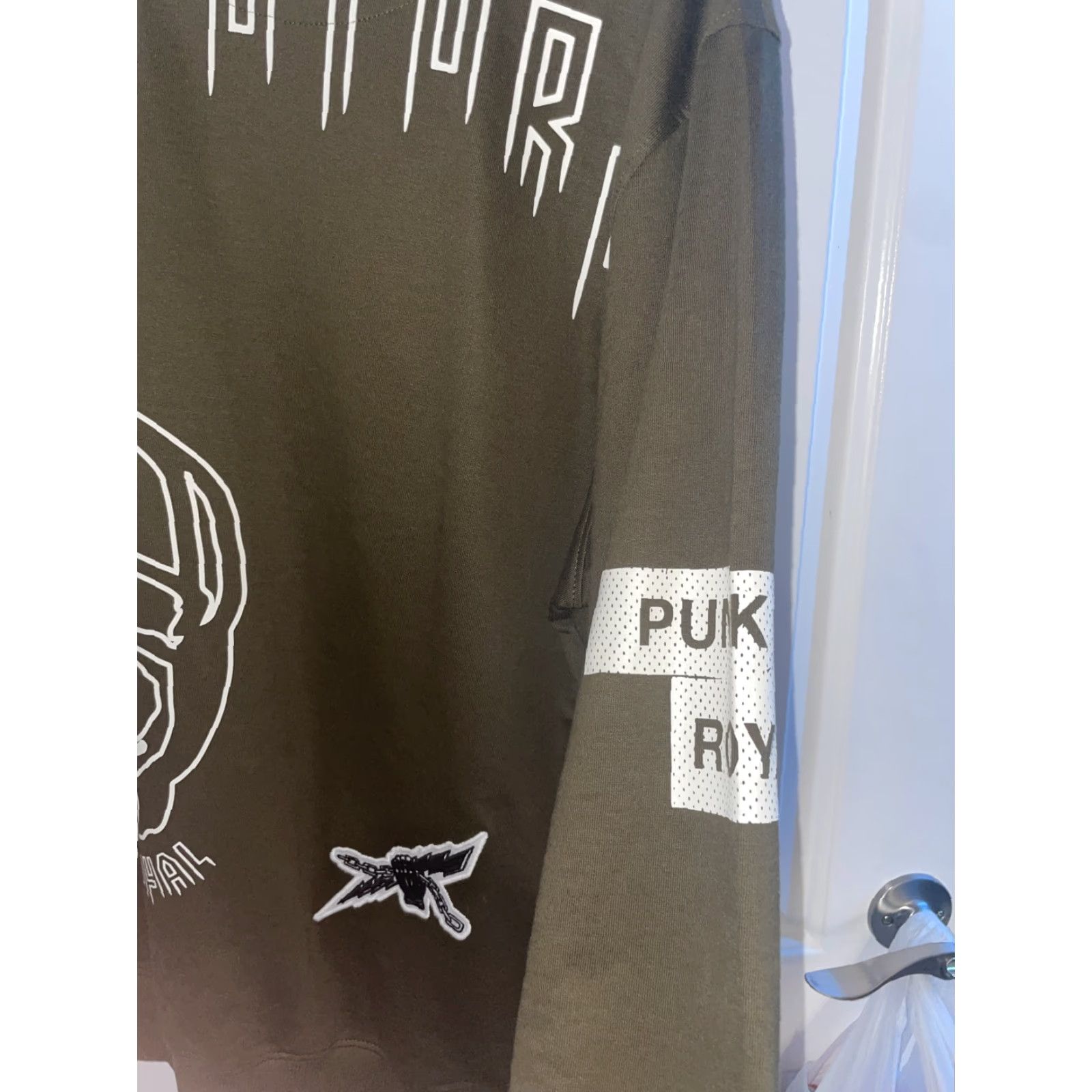 Olive Punk Royal Sweater Crew Neck Olive Small Women Plus S Green Pullover Crew Neck Olive Crew Neck Small Size S / US 4 / IT 40 - 6 Thumbnail