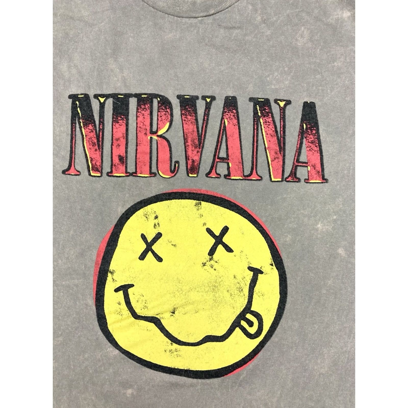 Etro Nirvana T-Shirt Men L Beige Graphic Print Crew Neck Short Sleeve Logo 100% Authentic Vintage? Size US L / EU 52-54 / 3 - 2 Thumbnail