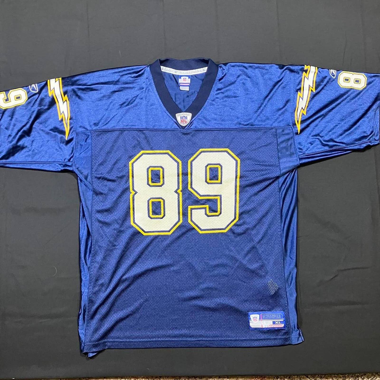 REEBOK Ladainian Tomlinson San Diego Chargers Jersey - Men's Jerseys - Size  M in 2023