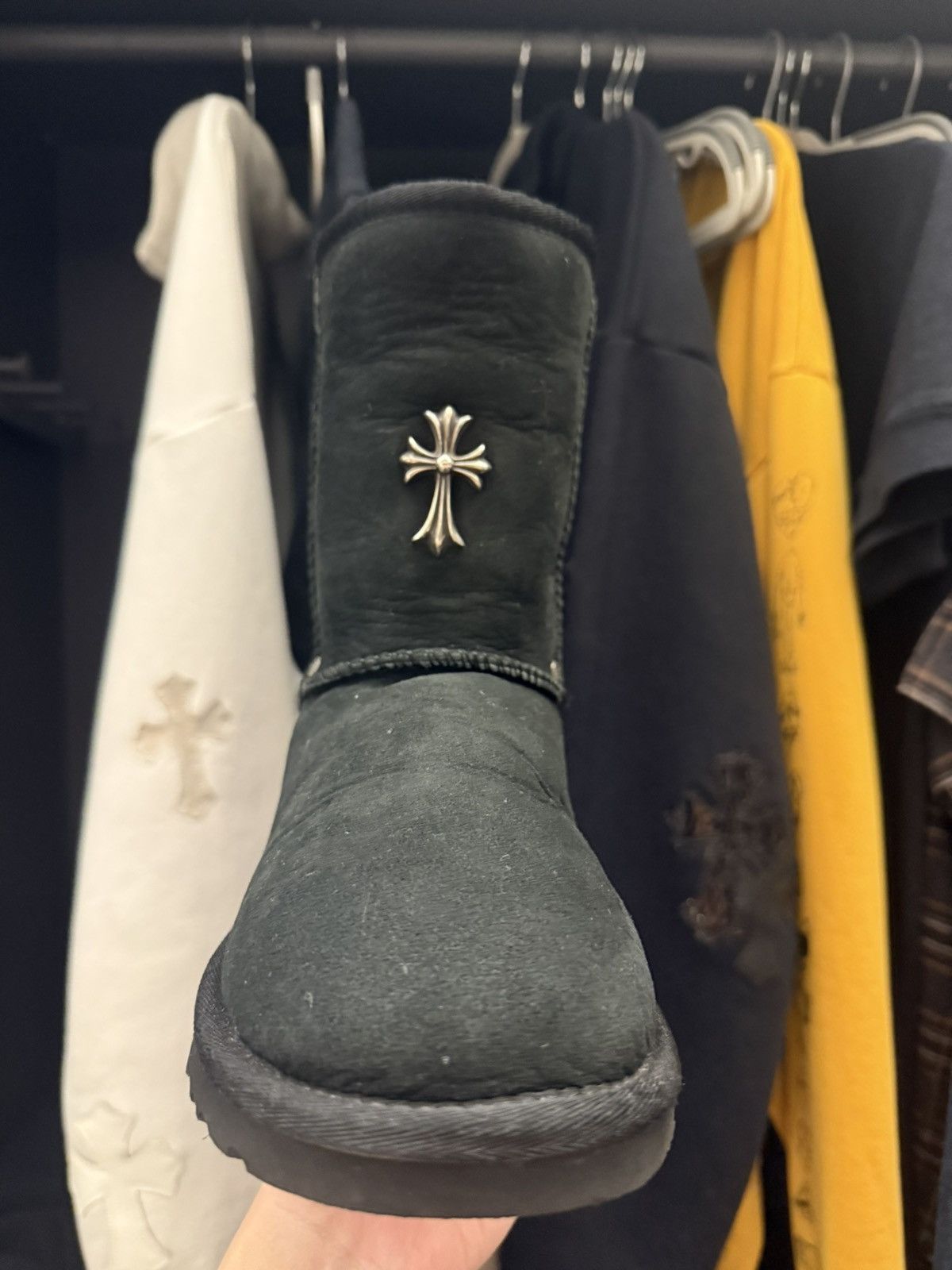 Chrome Hearts × Ugg Chrome Hearts x UGG Boot Size 7 Size US 7 / IT 37 - 1 Thumbnail