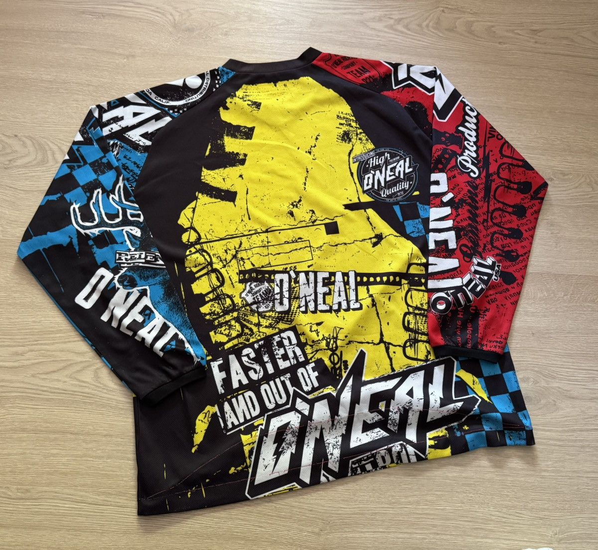 Vintage Vintage O’neal y2k Racing Moto Nascar Long Sleeve Size US XL / EU 56 / 4 - 9 Thumbnail