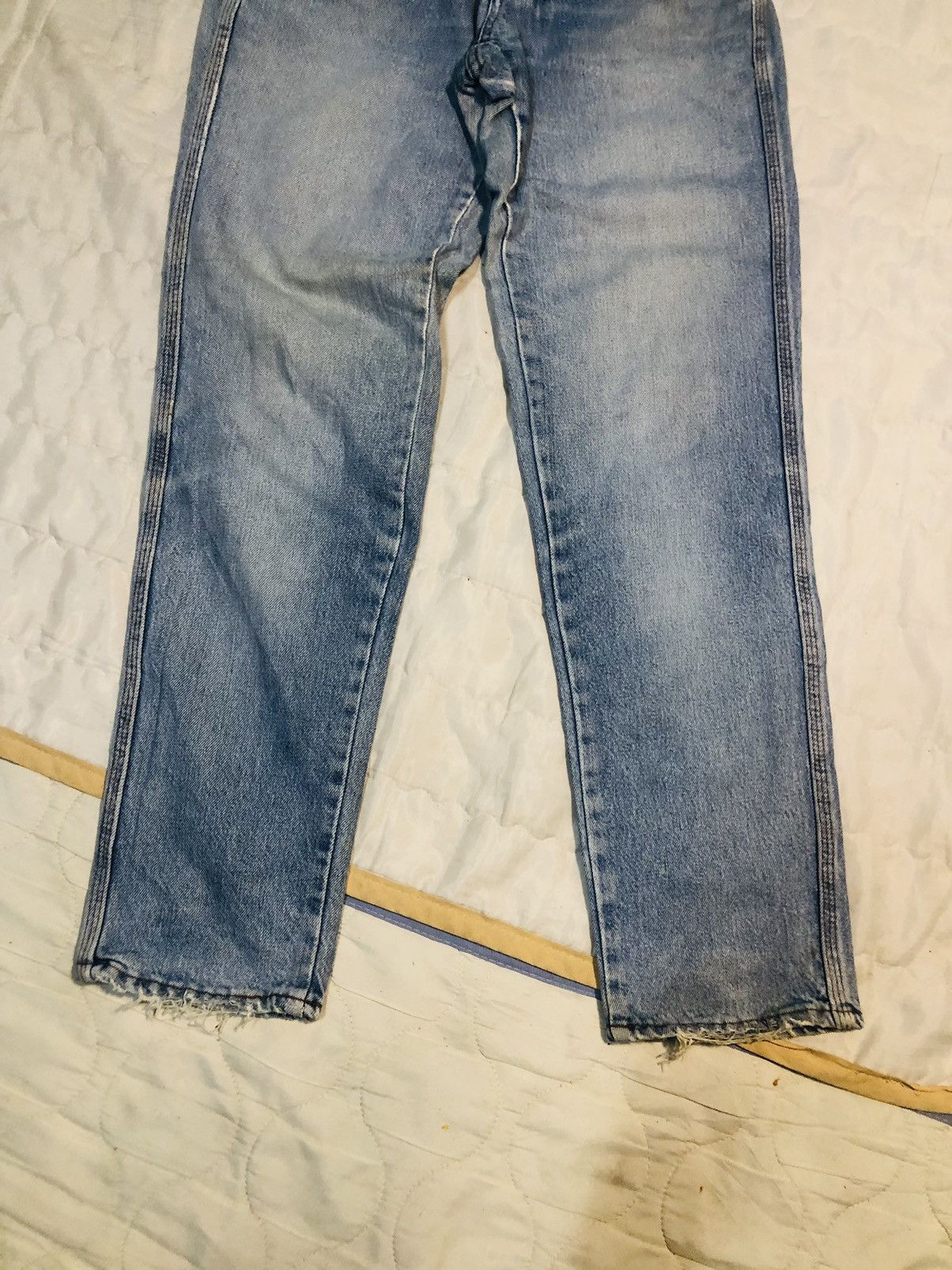 Japanese Brand Ever Blue Jeans (10) Size US 27 - 4 Thumbnail