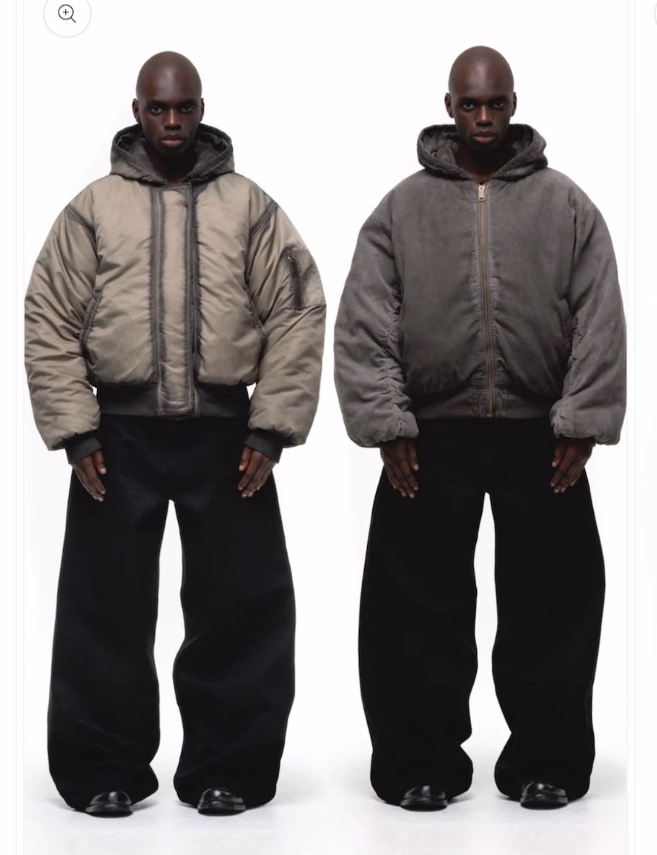 No Faith Studios REVERSIBLE HOOD BOMBER JACKET BLACK | Grailed 