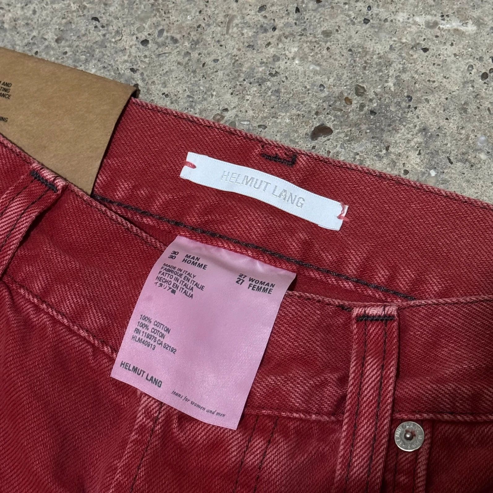 Helmut Lang Helmut lang straight jeans Size US 30 / EU 46 - 4 Thumbnail