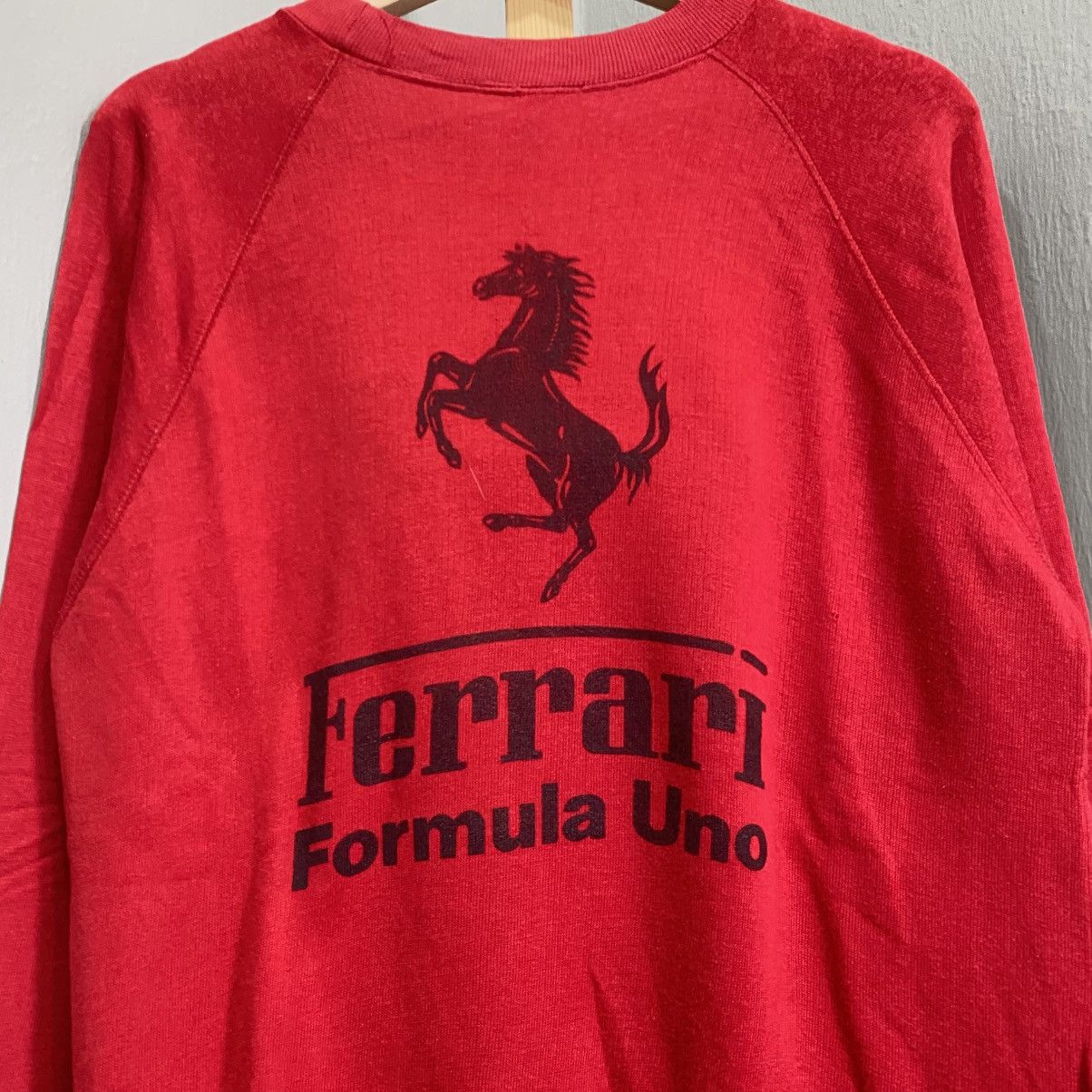 Ferrari Vintage 90s Ferrari Racing Team Crewneck Sweatshirt Red Sz L Size US L / EU 52-54 / 3 - 6 Thumbnail
