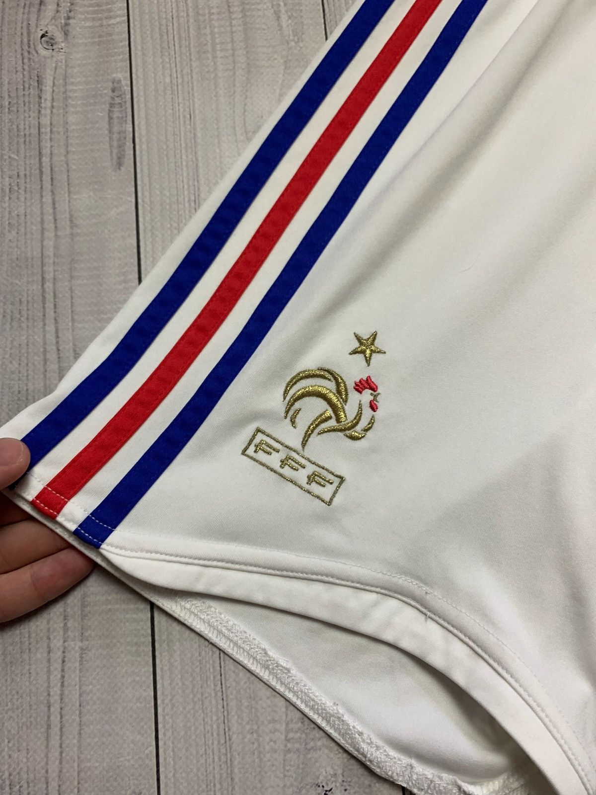 Adidas Adidas France vintage soccer shorts Size M Size US 32 / EU 48 - 2 Thumbnail