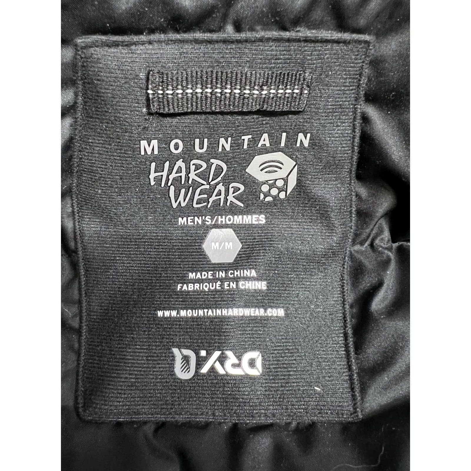 Mountain Hardwear Mountain Hardwear Jacket Mens Medium Black Parka Hooded Durable Softshell Winter Ski Outdoor Insulated Nylon Regular Fit US-Made Size US M / EU 48-50 / 2 - 5 Thumbnail