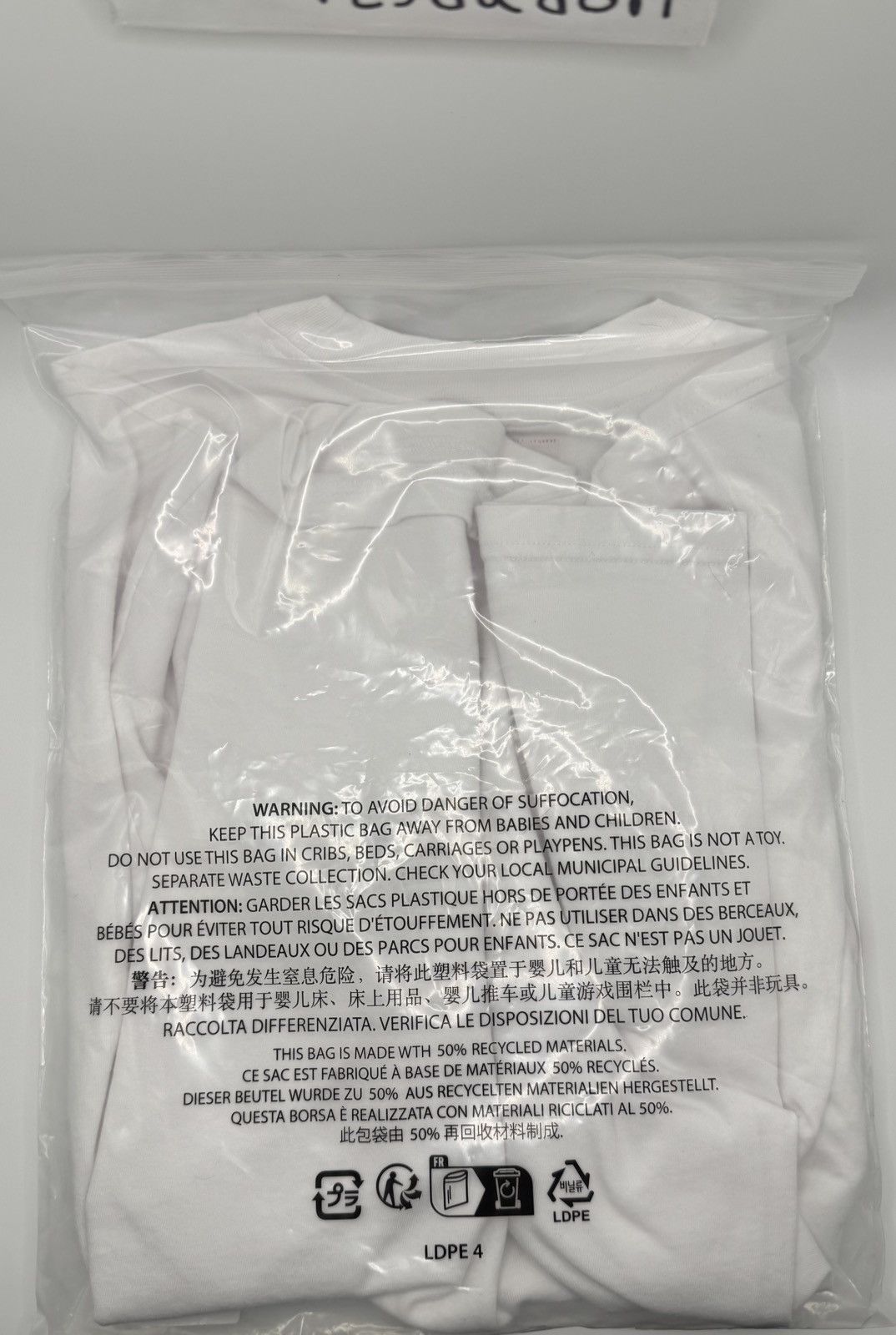 Supreme Supreme Raised Script S/S 26 Top Size US L / EU 52-54 / 3 - 2 Thumbnail