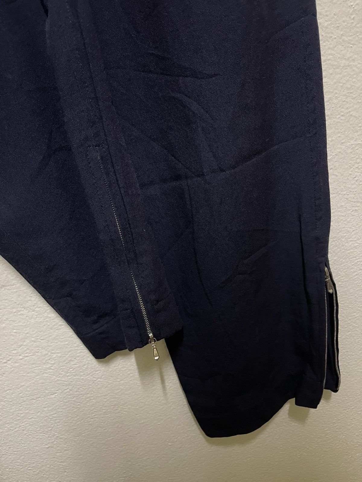 Katharine Hamnett London × Vintage Katharine Hamnett 90s Wool Pants Size 30" / US 8 / IT 44 - 16 Thumbnail