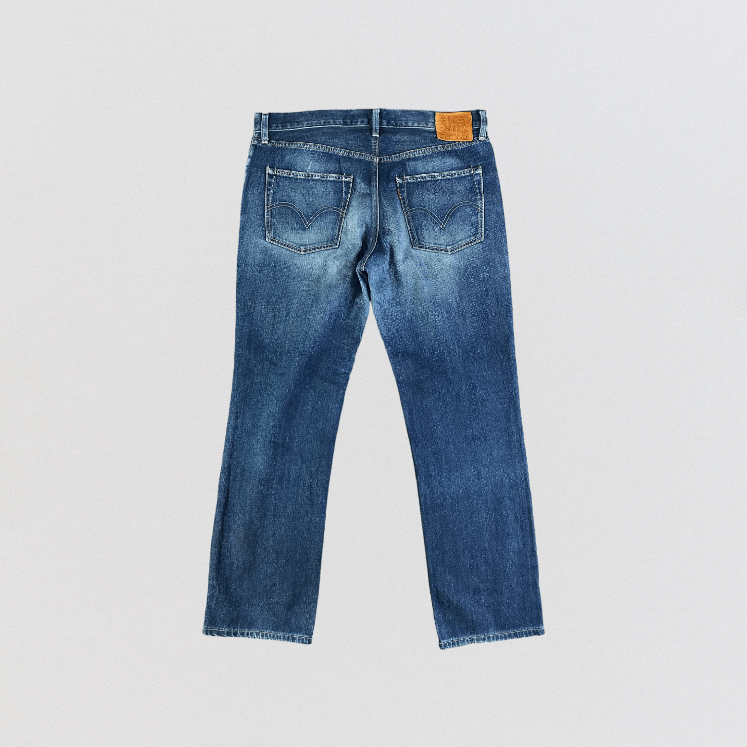 Levi's × Vintage 90s Vintage Blue Wash Levis 502 Jeans-JM3271 Size US 38 / EU 54 - 2 Thumbnail