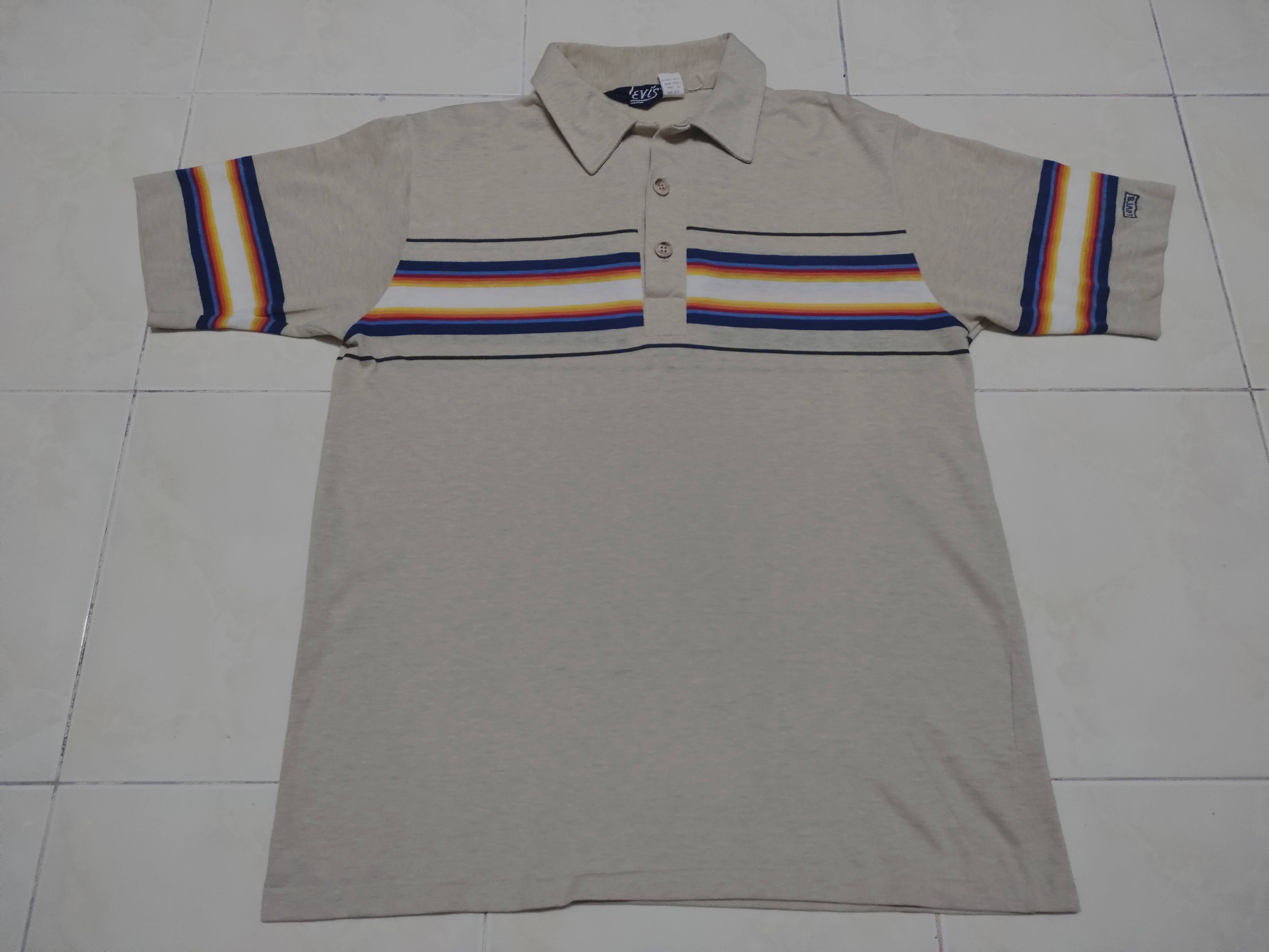Vintage Levis Surf Hawaiian Polo Tee