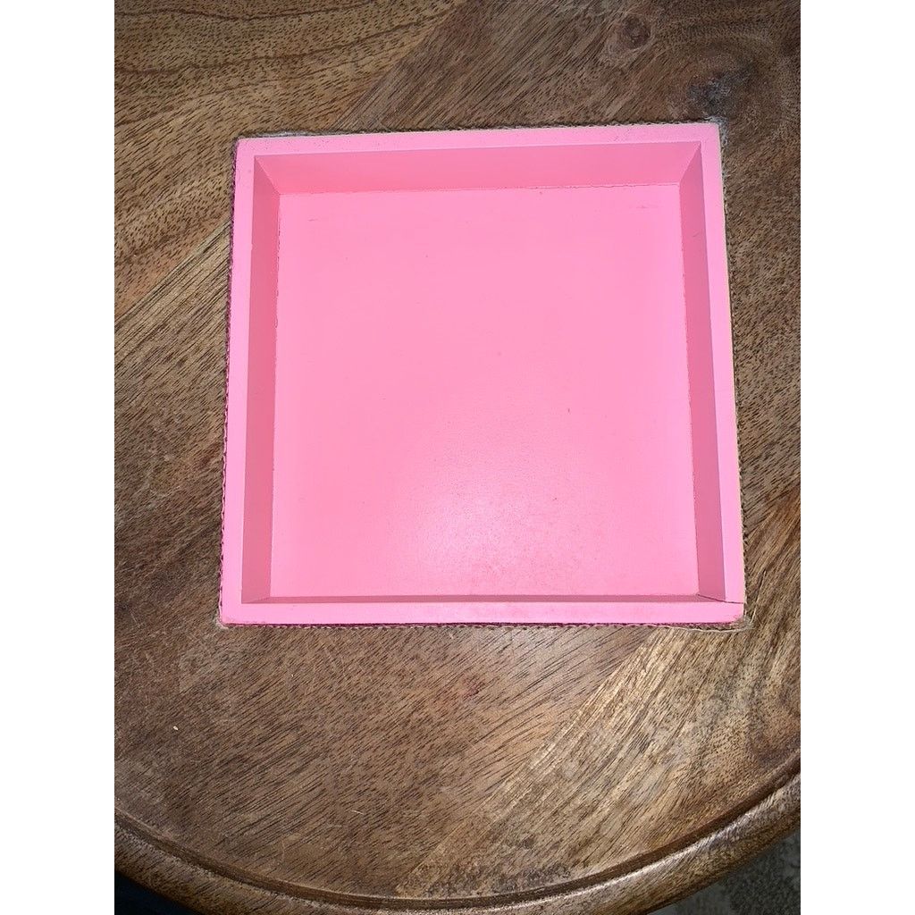 The Unbranded Brand "Believe in the Bunny" Easter Wooden Block Sign 6" Size ONE SIZE - 2 Thumbnail