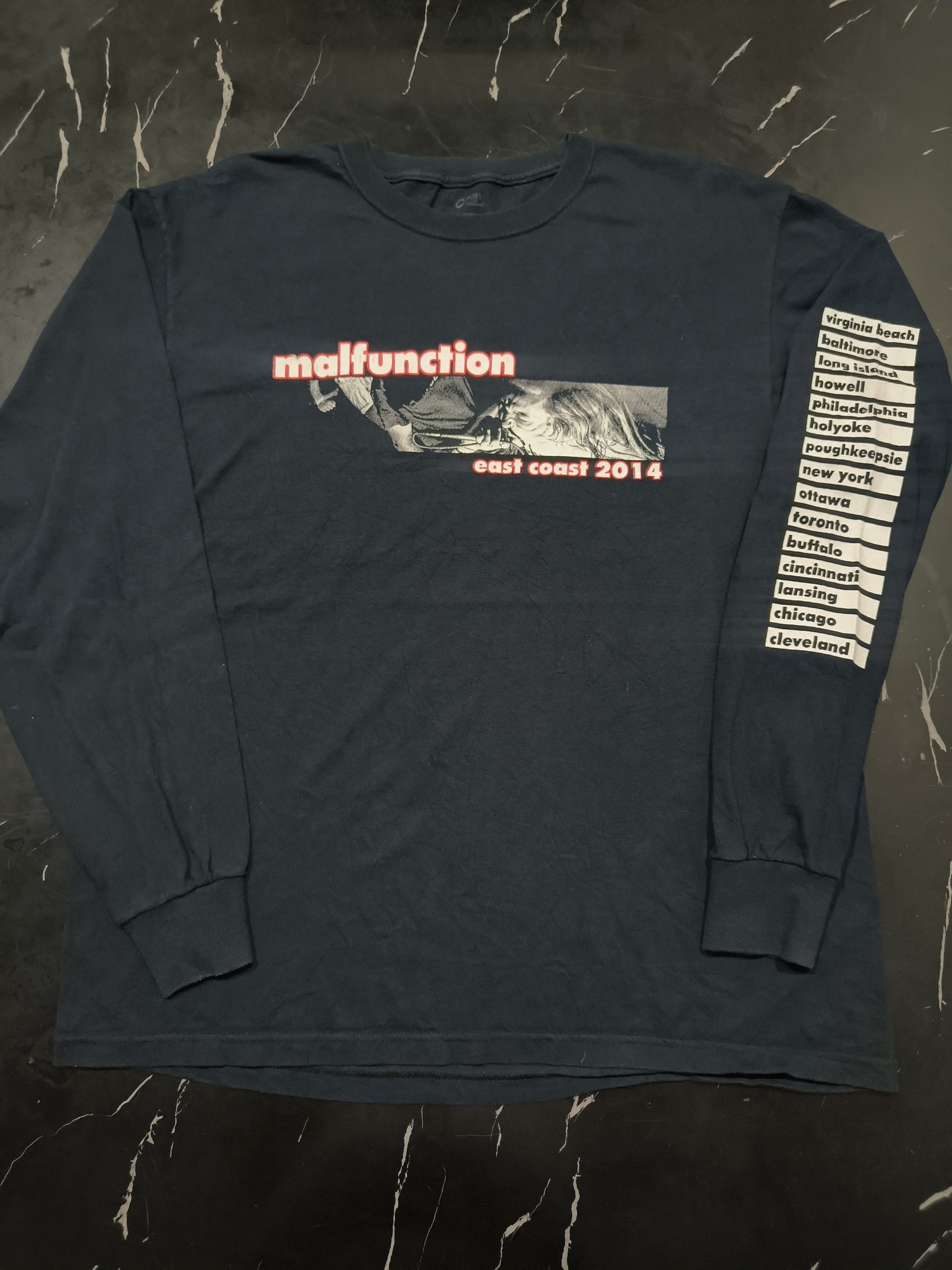 Band Tees Vintage Malfunction "Buffalo hardcore" Ls shirt Size US L / EU 52-54 / 3 - 1 Thumbnail