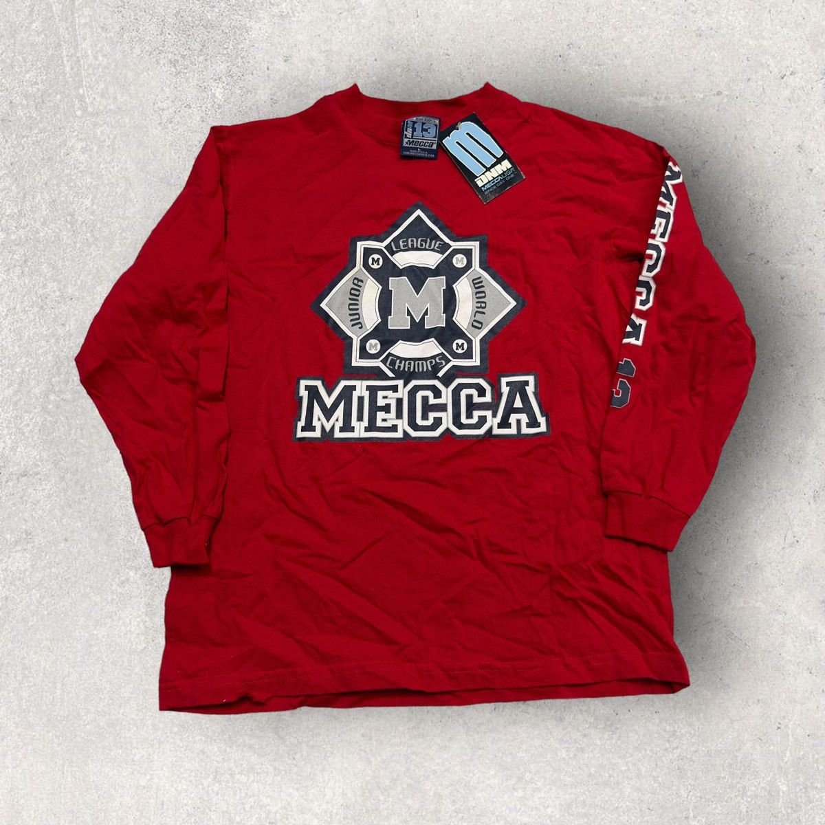 Mecca × Vintage Vintage Mecca long sleeve tee Size US S / EU 44-46 / 1 - 1 Thumbnail