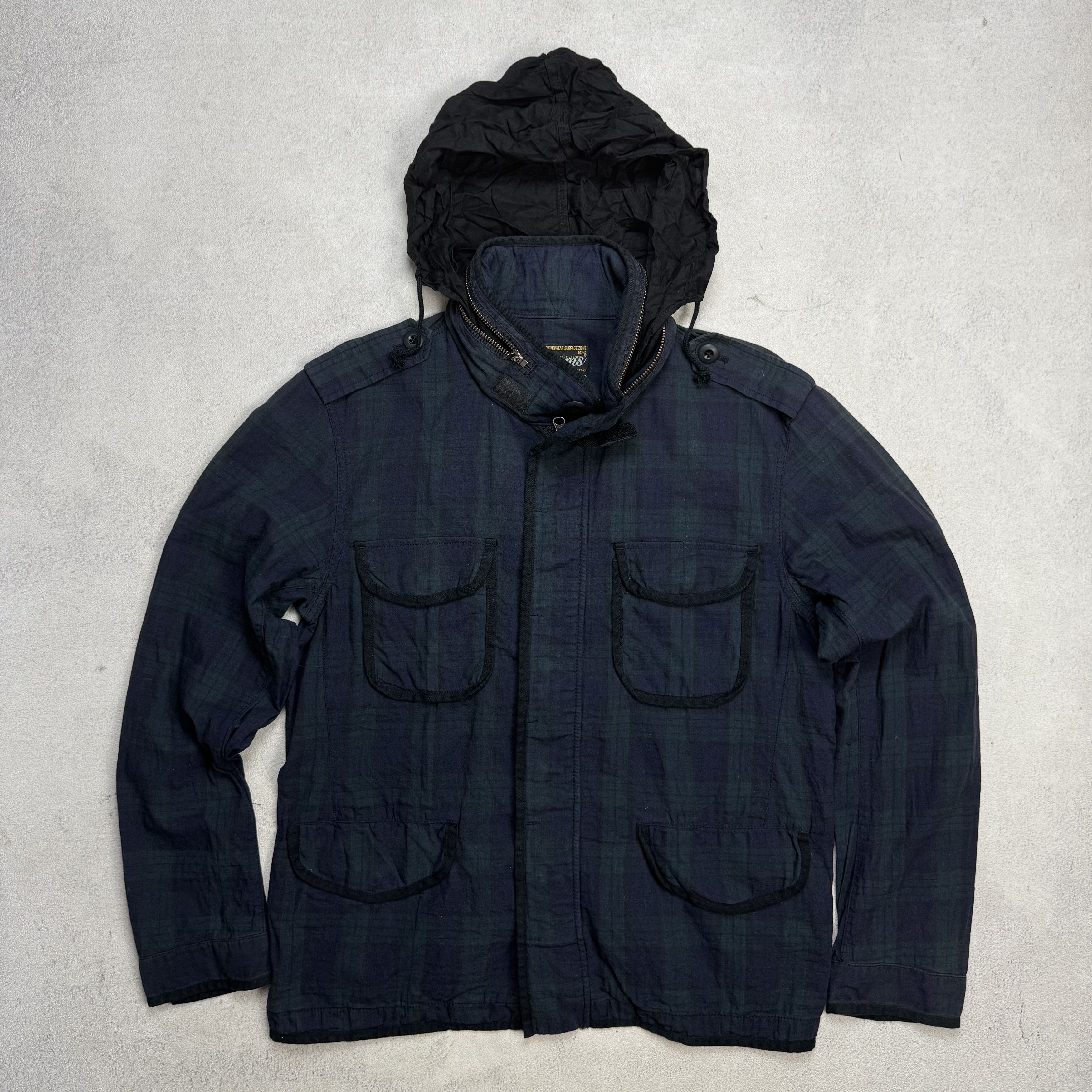 Beams Plus Beams Japan Field Utility Jacket M65 Plaid Size US L / EU 52-54 / 3 - 3 Thumbnail
