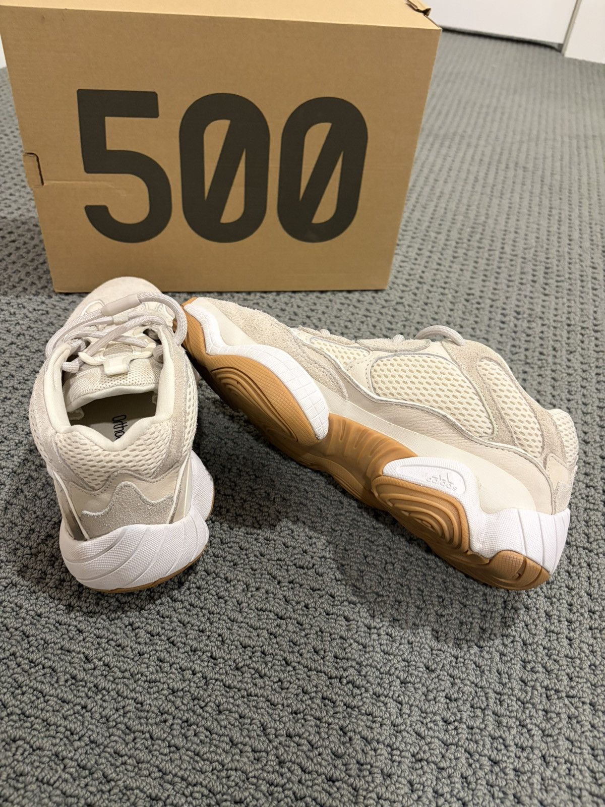 Yeezy Yeezy 500 ortholite in stone size 10.5. Excellent Size US 10.5 / EU 43-44 - 2 Thumbnail
