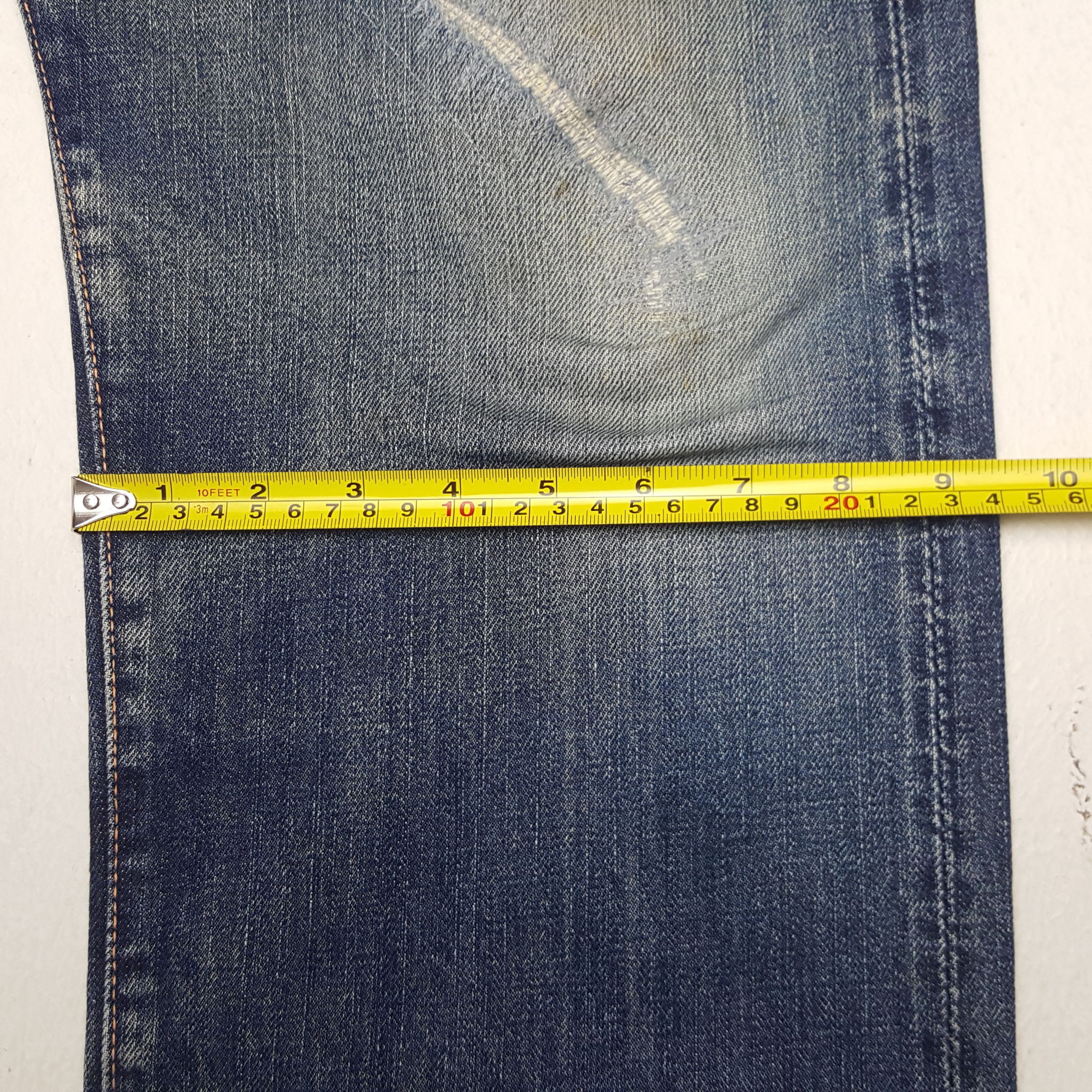 Evisu × Japanese Brand × Vintage Vintage Evisu Japanese Brand Daicock Custom Selvedge Jeans Size US 27 - 11 Thumbnail