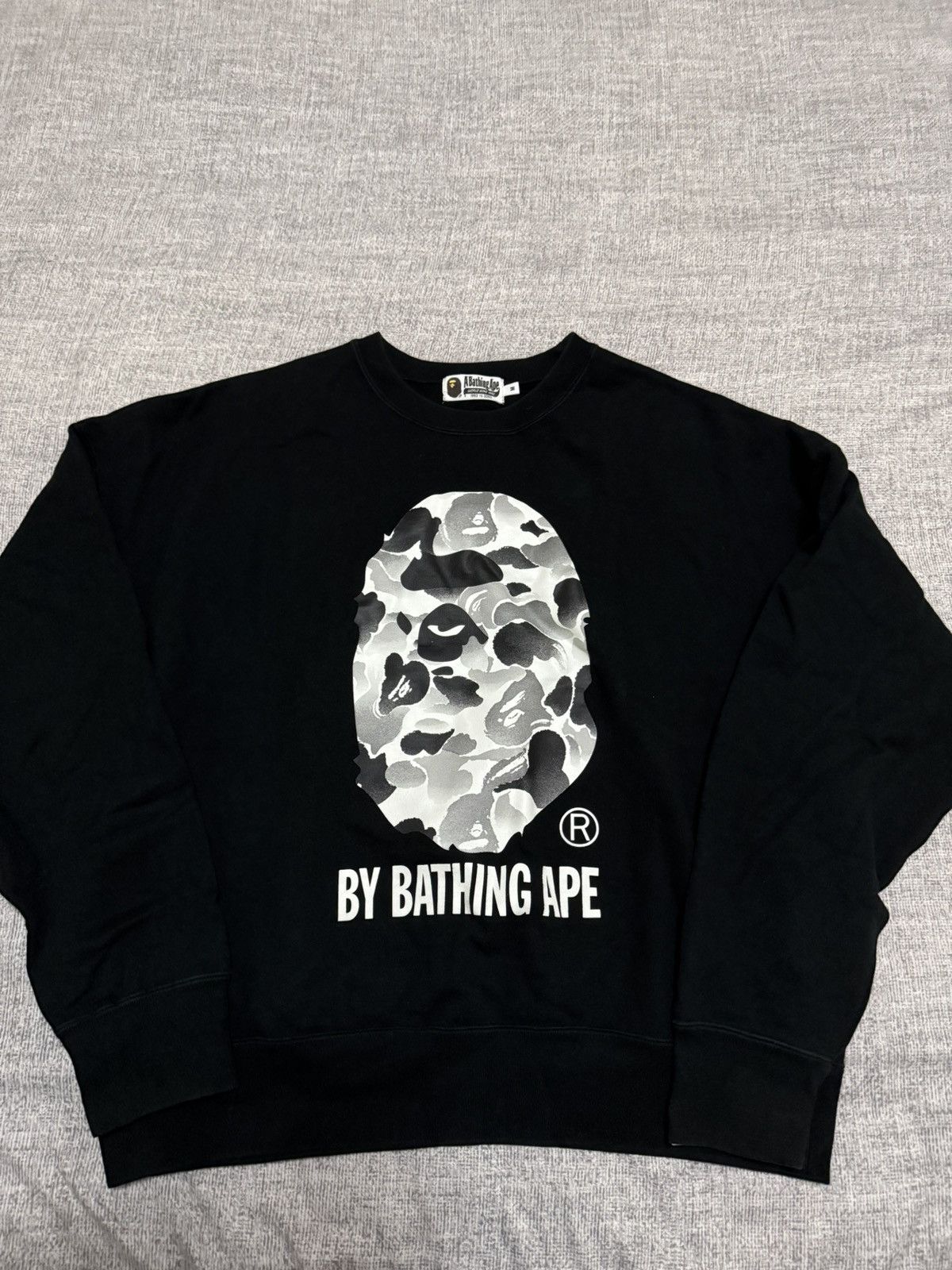 Bape bape snow camo crewneck sweatshirt Size US M / EU 48-50 / 2 - 1 Thumbnail