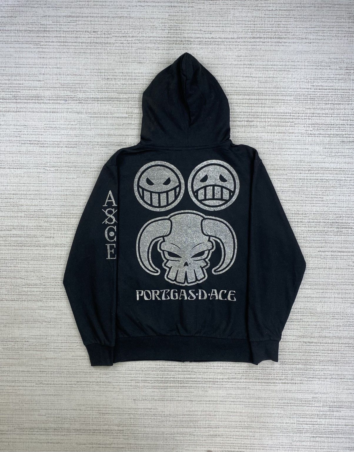 Japanese Brand × One Piece × Vintage Vintage One Piece Full Printed Zipper Hoodie Size US M / EU 48-50 / 2 - 2 Thumbnail