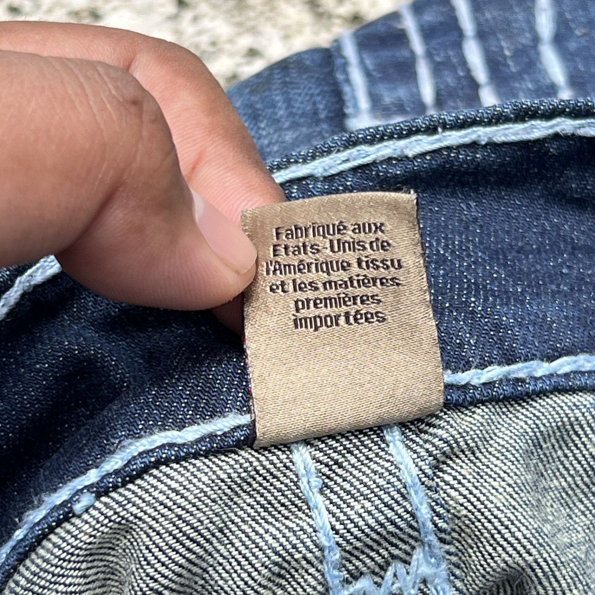 True Religion “TRUE RELIGION” RICKY RELAXED STRAIGHT ACID WASH DENIM JEANS Size US 32 / EU 48 - 12 Thumbnail