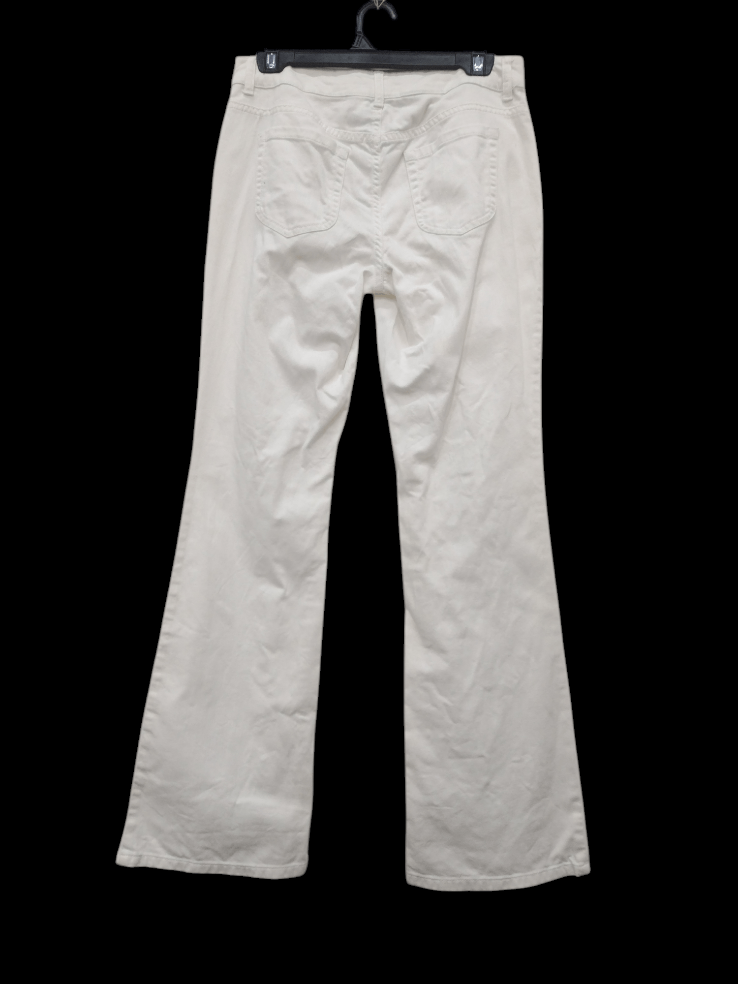 Japanese Brand Simply Nice cool flared jeans.. Chicos platinum denim Size 30" / US 8 / IT 44 - 2 Thumbnail