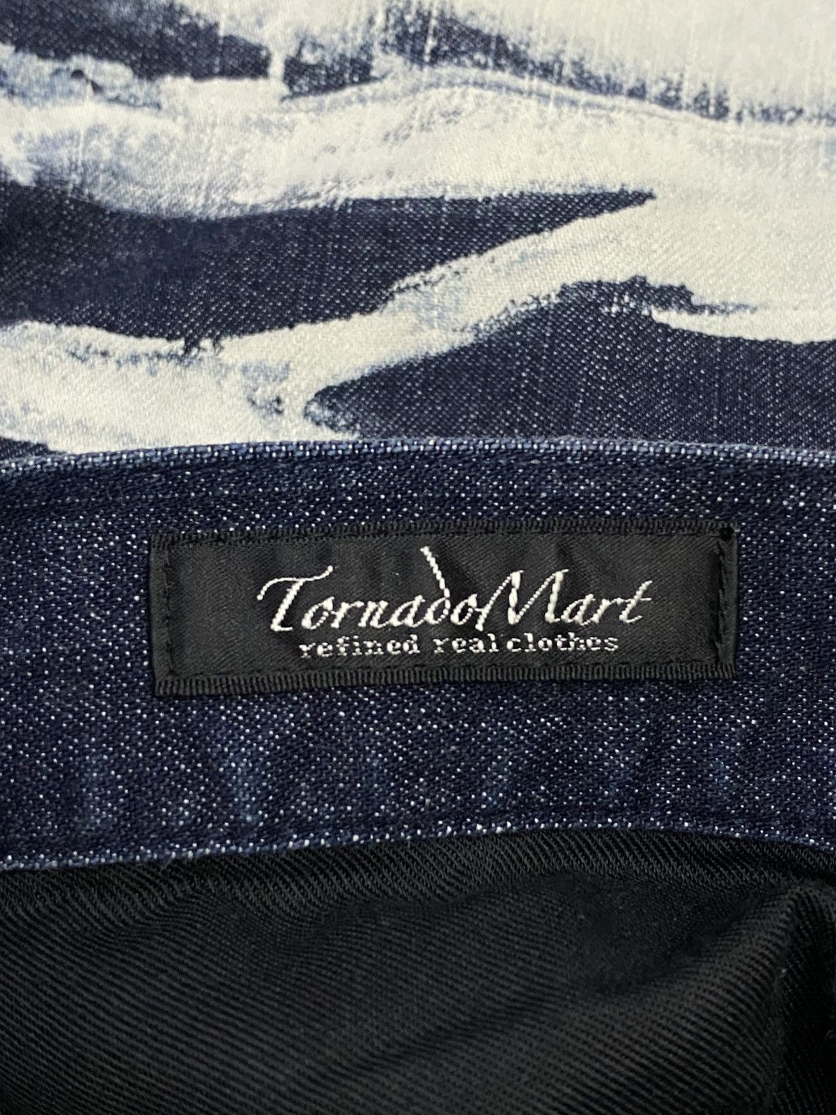 Tornado Mart 💃Tornado Mart Archive Spiral Cut Bootcut Jeans Size US 33 - 12 Thumbnail