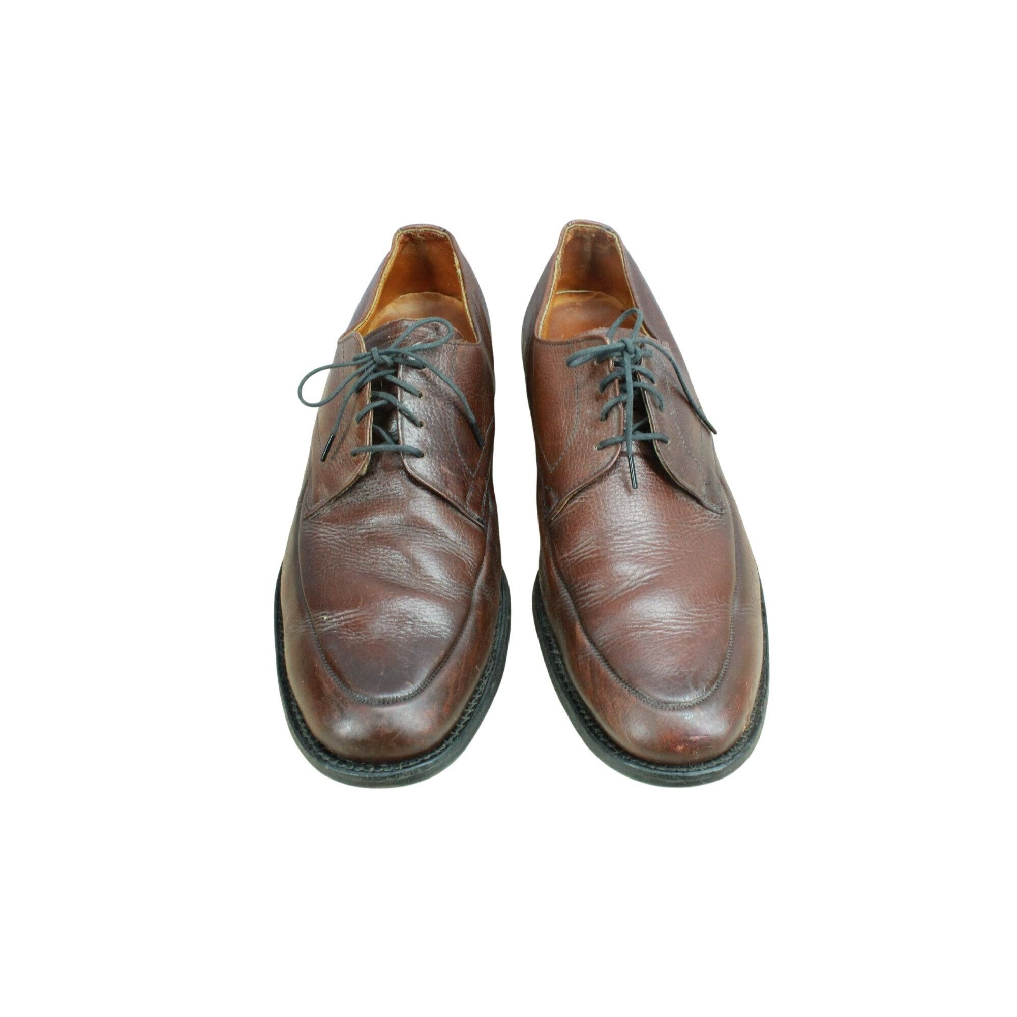 Other American Gentlemen Brown Leather Oxford Shoes Men's 10E Size US 10 / EU 43 - 4 Thumbnail