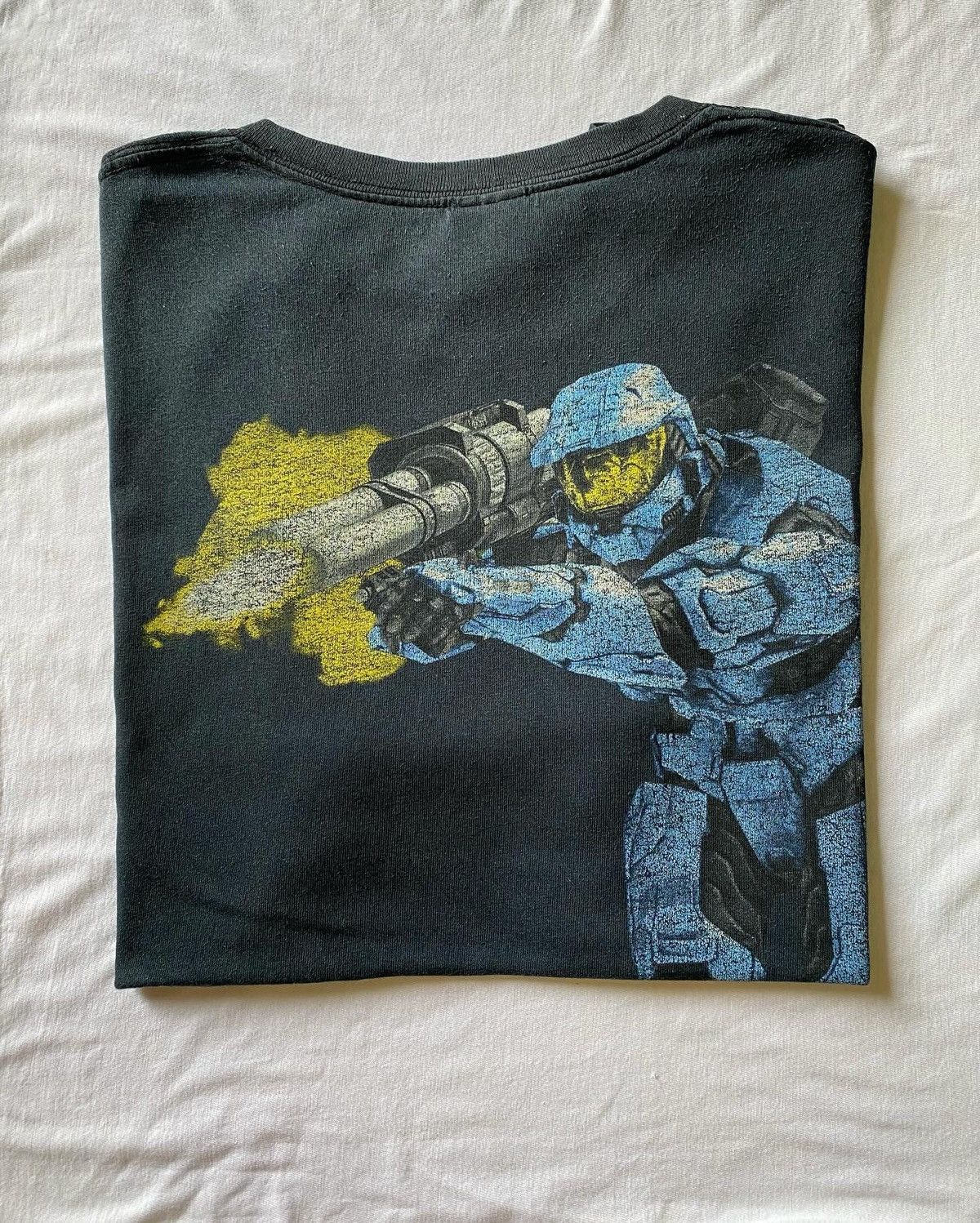 Halo × Playstation × Vintage Xbox Halo3 Red vs Blue T-shirt Size US L / EU 52-54 / 3 - 3 Thumbnail