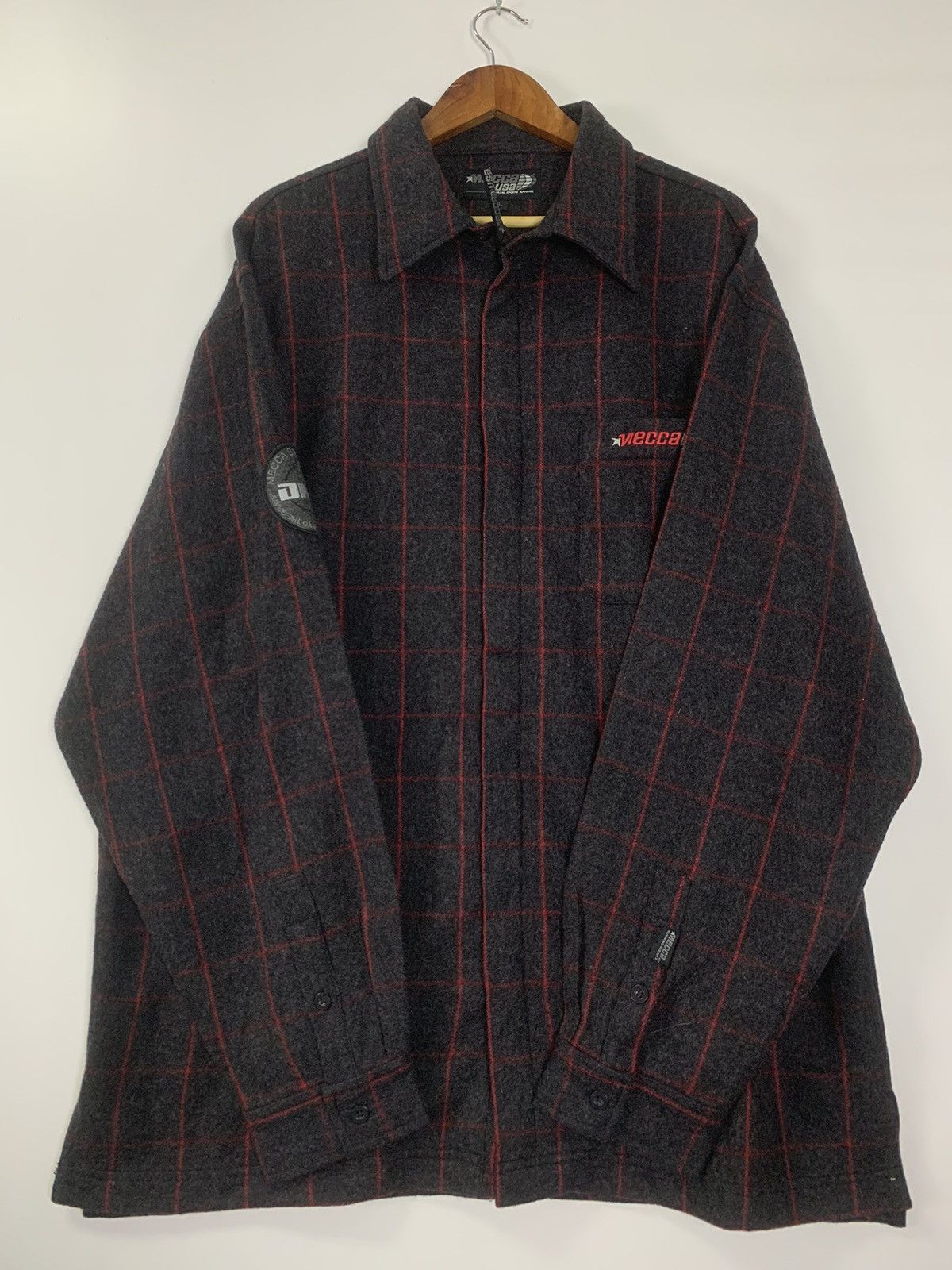 Japanese Brand × Vintage Vintage Mecca USA Wool Jacket Size US L / EU 52-54 / 3 - 9 Thumbnail