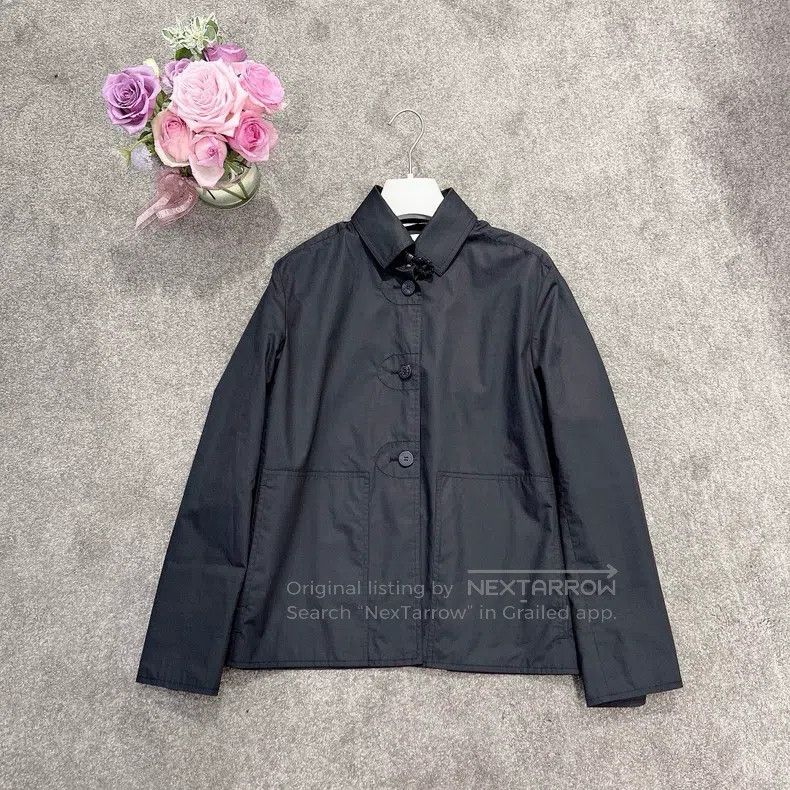 Hermes Hermes Black oversized shirt Size XXS / US 00 / IT 34 - 1 Thumbnail