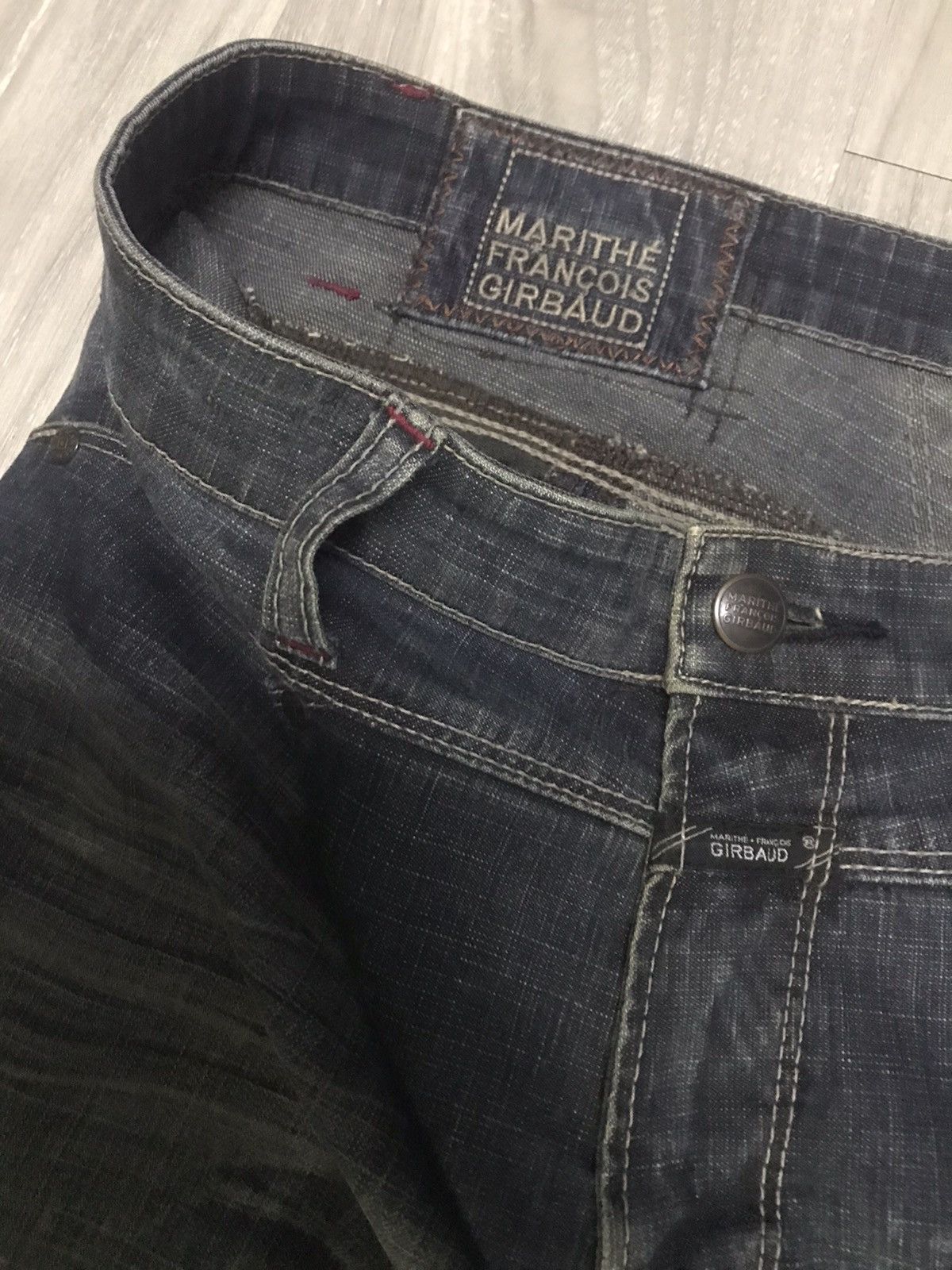 Marithe + Francois Girbaud Marithe Francois Gibraud - Flare Jeans Size US 33 - 8 Thumbnail