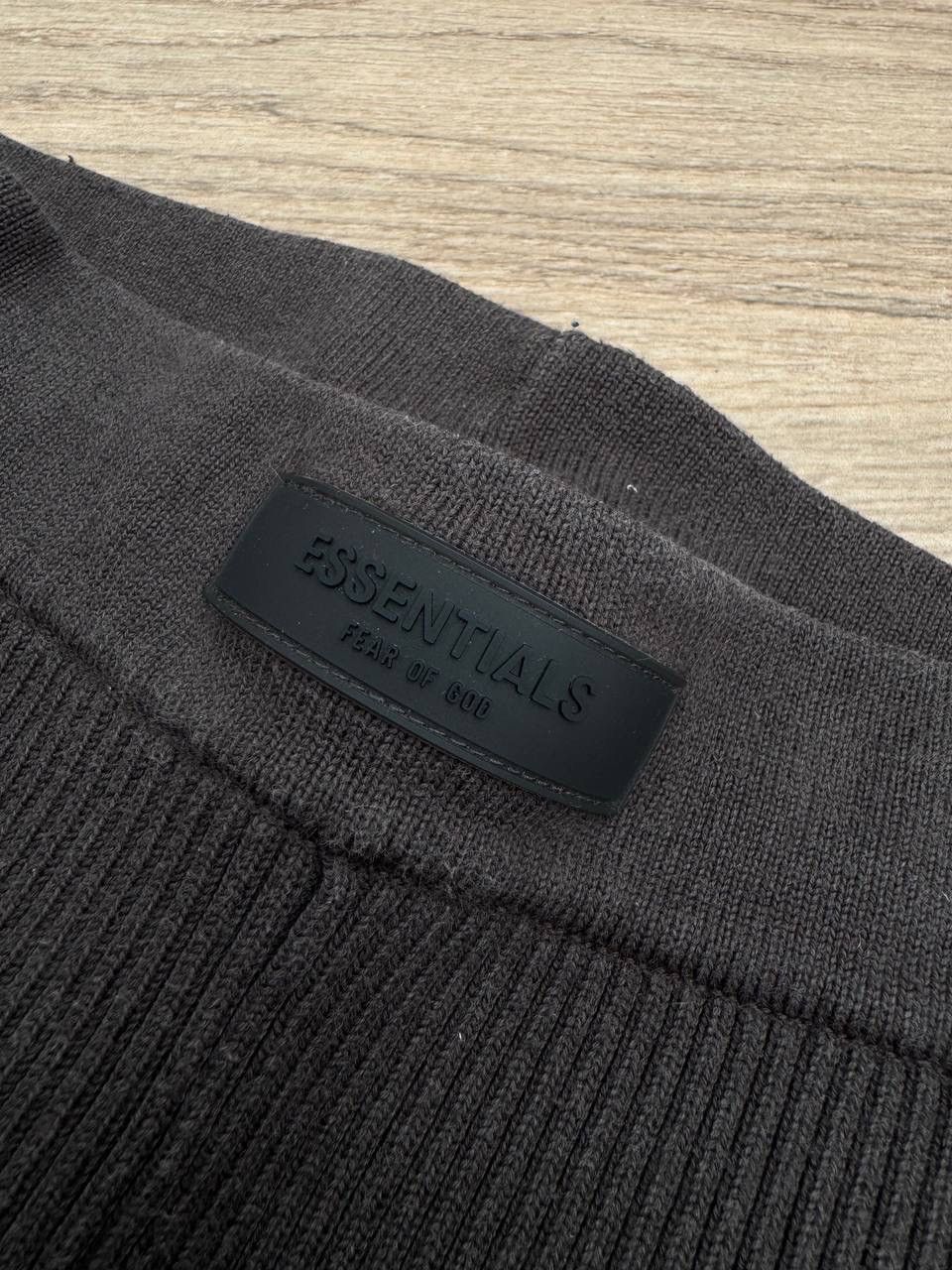 Fear of God Essentials Fear of God Brown Rib Leggings Rib knit FW25 Size 34" / US 12 / IT 48 - 8 Thumbnail