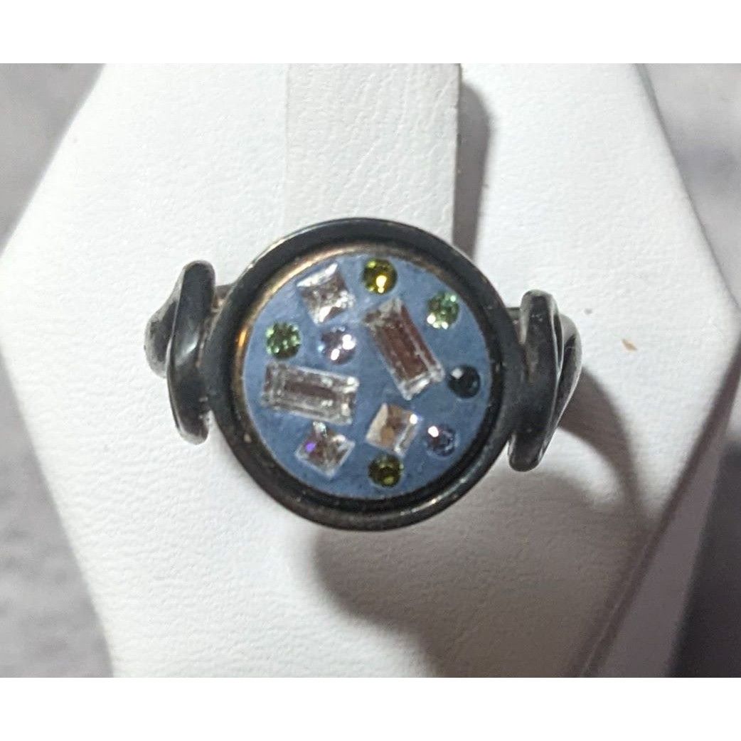 Other Spooky Gothic Kameleon Sterling Silver Ring with Removeable/ Size ONE SIZE - 2 Thumbnail