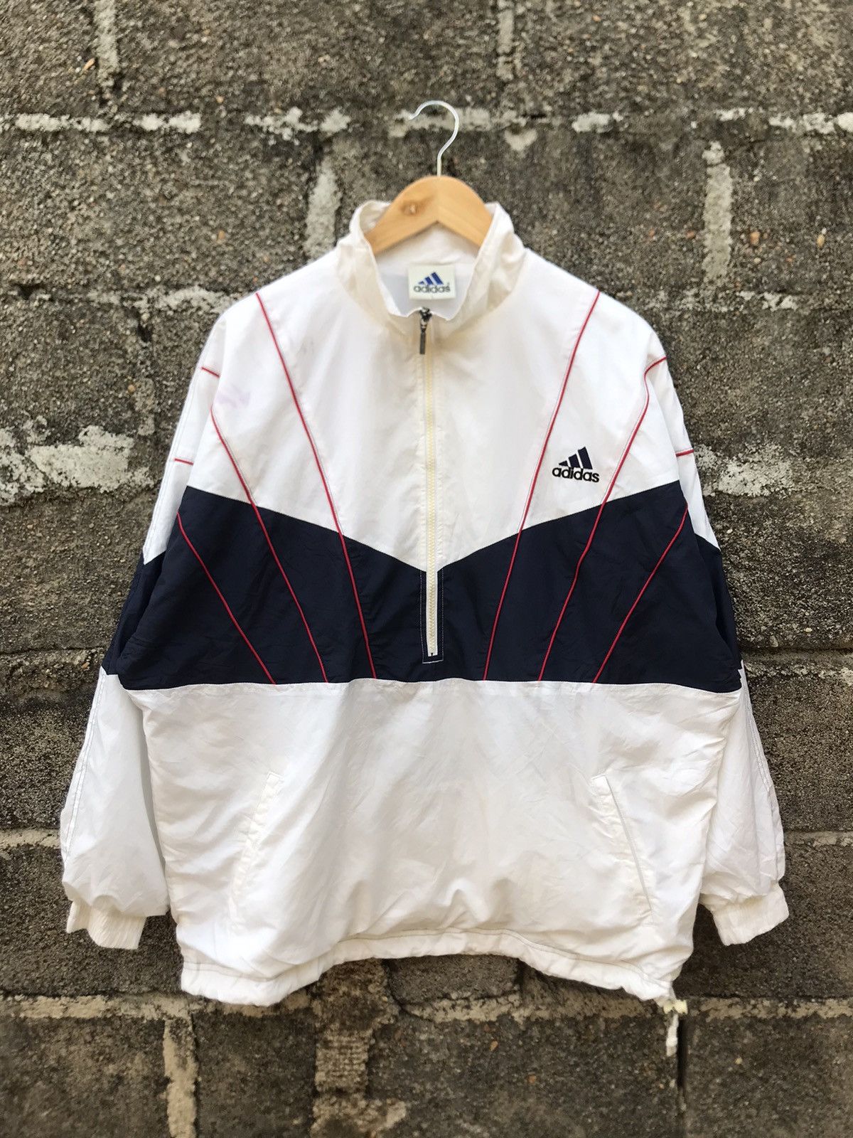 ⚡️Vintage 90s Adidas Descente Pullover Windbreaker