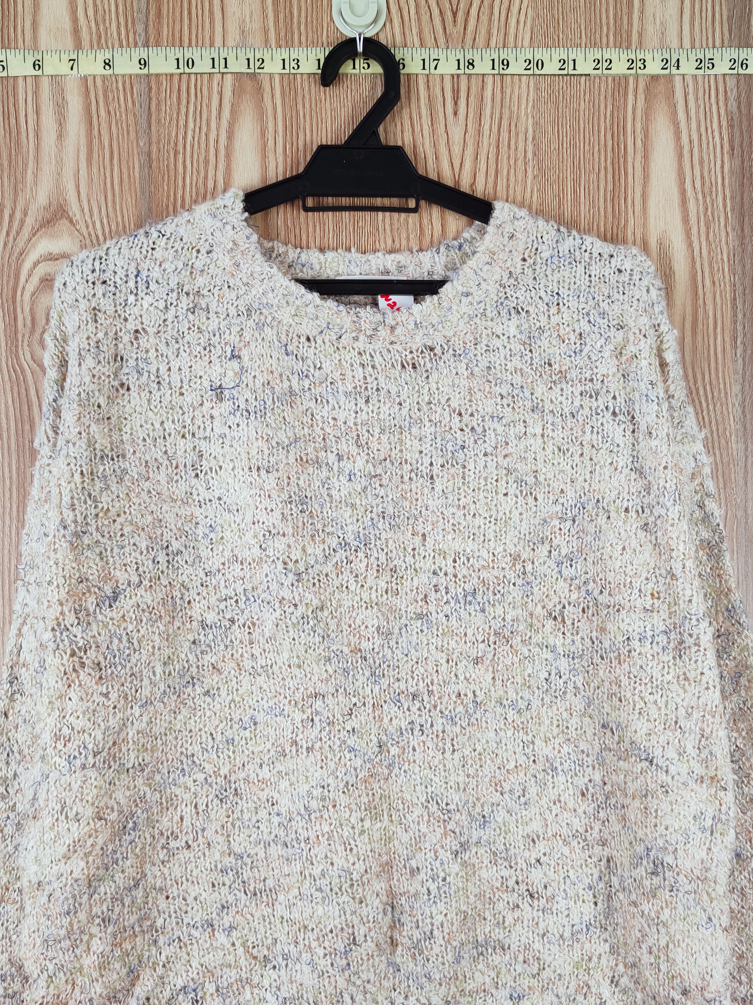 Japanese Brand × Vintage Lemiore Beige Knitwear Sweatshirts #W251 Size M / US 6-8 / IT 42-44 - 2 Thumbnail
