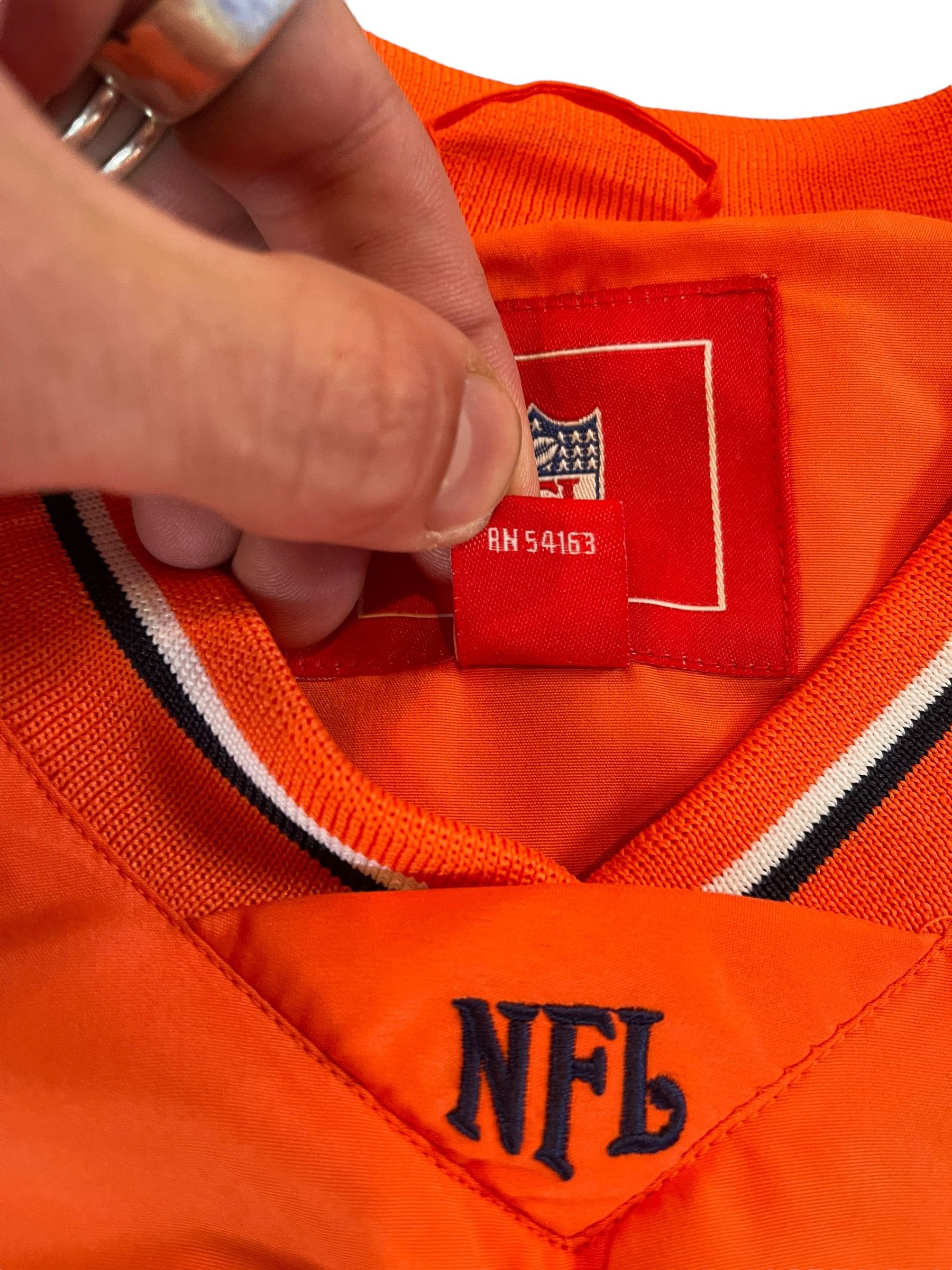 NFL Vintage Y2K Denver Broncos Logo Windbreaker Size US L / EU 52-54 / 3 - 5 Thumbnail