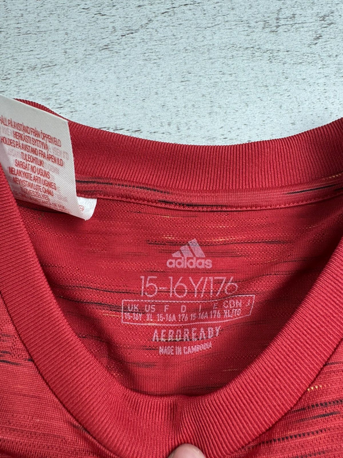 Adidas Manchester United 2020/2021 Men’s Small Red Adidas Soccer Football Shirt Jersey Size US S / EU 44-46 / 1 - 8 Thumbnail