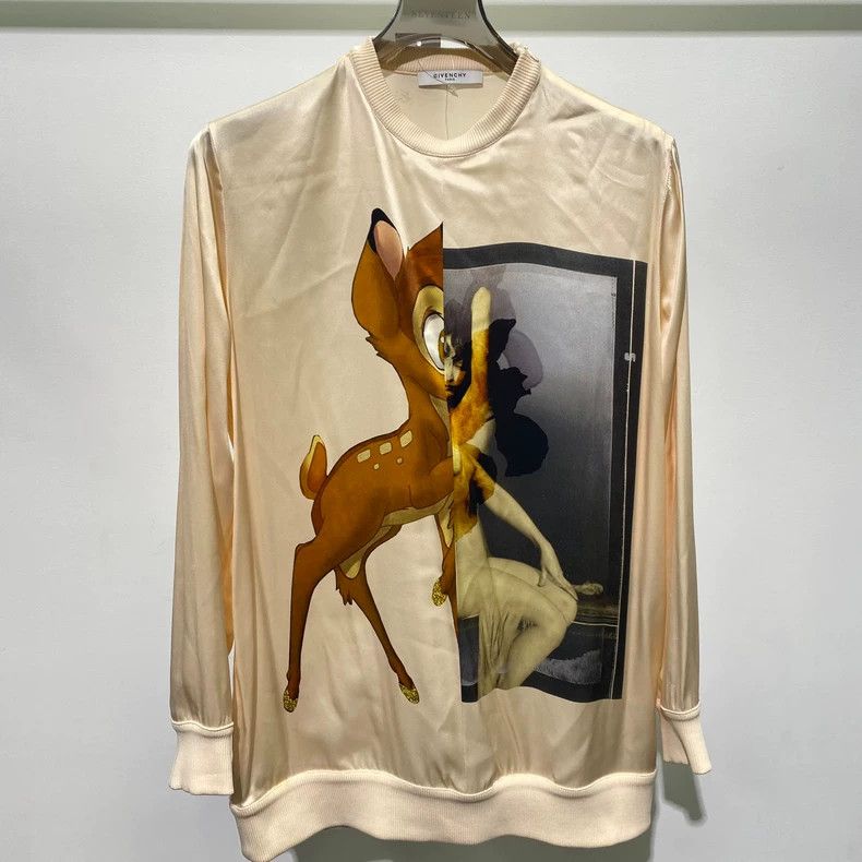 Givenchy givenchy pink bambi long sleeve top-dmc Size US XS / EU 42 / 0 - 1 Thumbnail