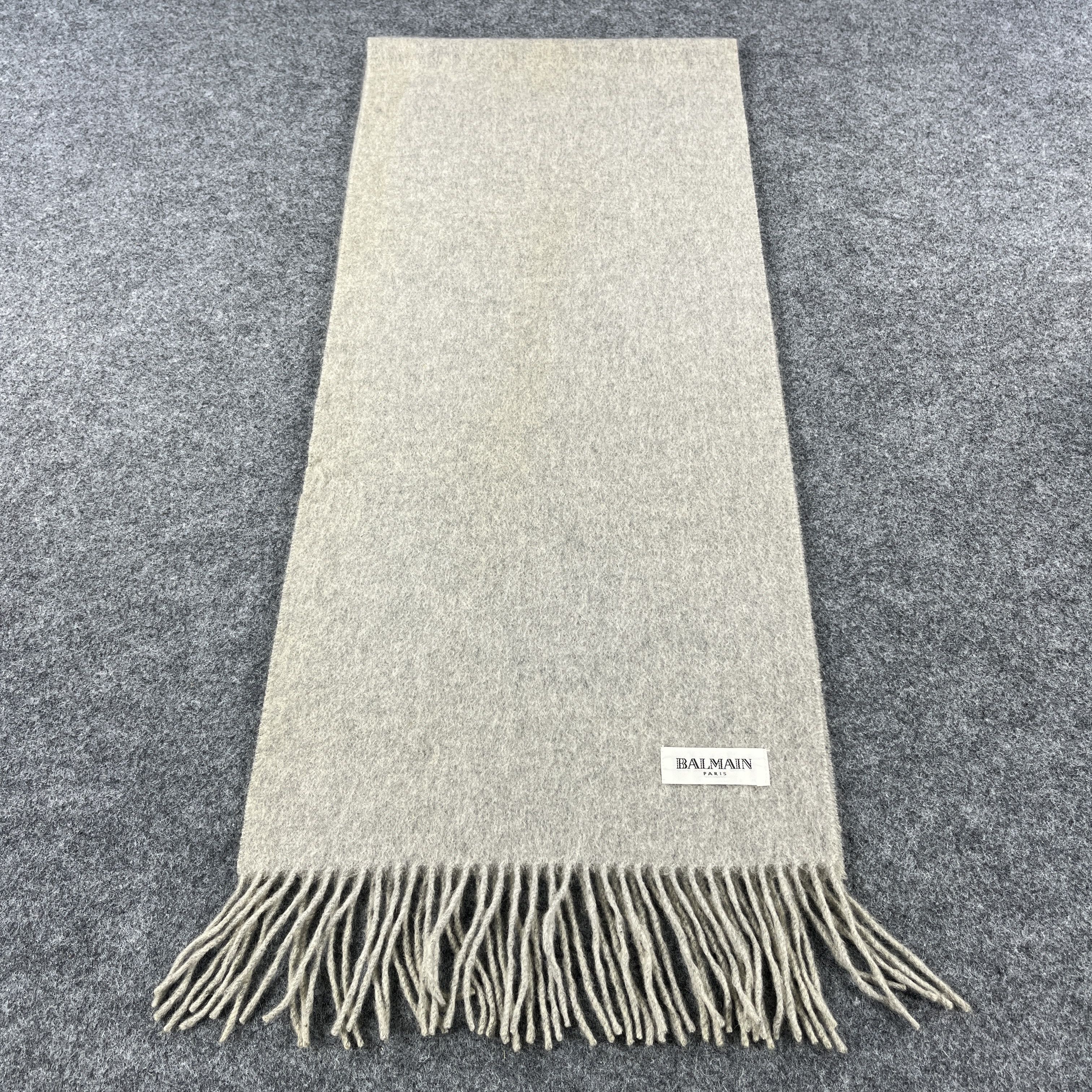 Pierre Balmain × Vintage Vintage Balmain Scarf / Muffler / Neckwear T1420 Size ONE SIZE - 4 Thumbnail