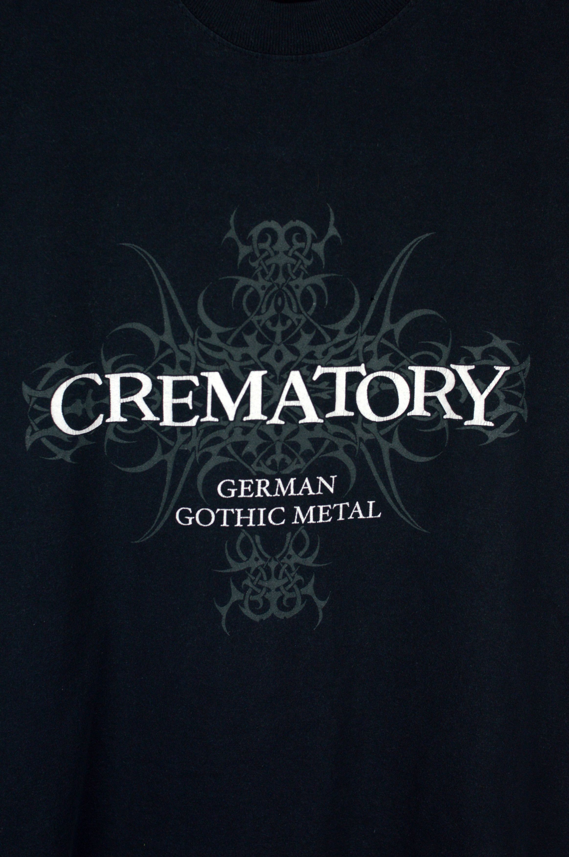 Band Tees × Vintage Vintage Crematory German Gothic metal 90s t shirt Size US L / EU 52-54 / 3 - 3 Thumbnail