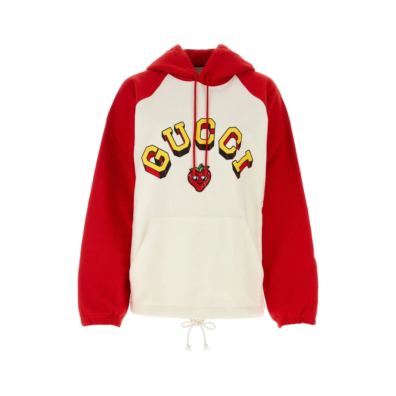 Gucci GUCCI Two-Tone Cotton Oversize Sweatshirt New & Authentic (M Size ONE SIZE - 1 Thumbnail