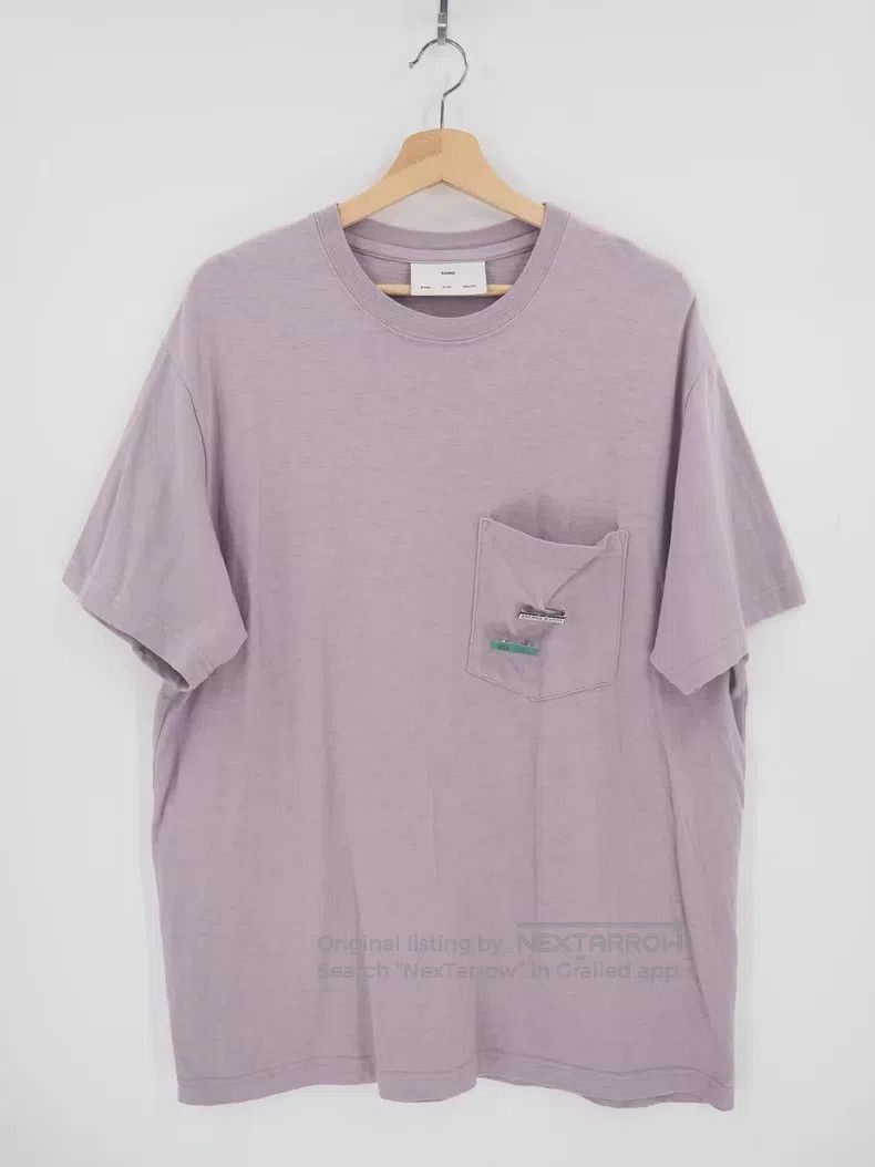 Song For The Mute SONG FOR THE MUTE Purple Pocket Short Sleeve Size US M / EU 48-50 / 2 - 1 Thumbnail