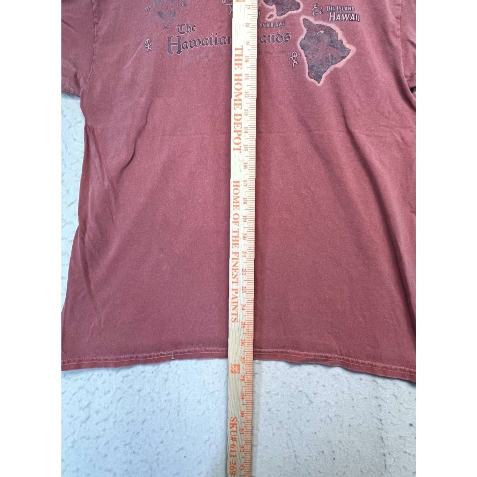 Vintage Real Dirt Hawaii Island T-Shirt Men's L Clay Hawaiian Short Sleeve Slim Size Large See All Pics Size US L / EU 52-54 / 3 - 4 Thumbnail