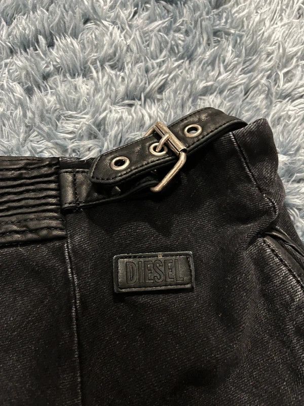 Diesel Diesel Asymetric Skirt Y2K Size 27 Size 24" / US 00 / IT 34 - 4 Thumbnail