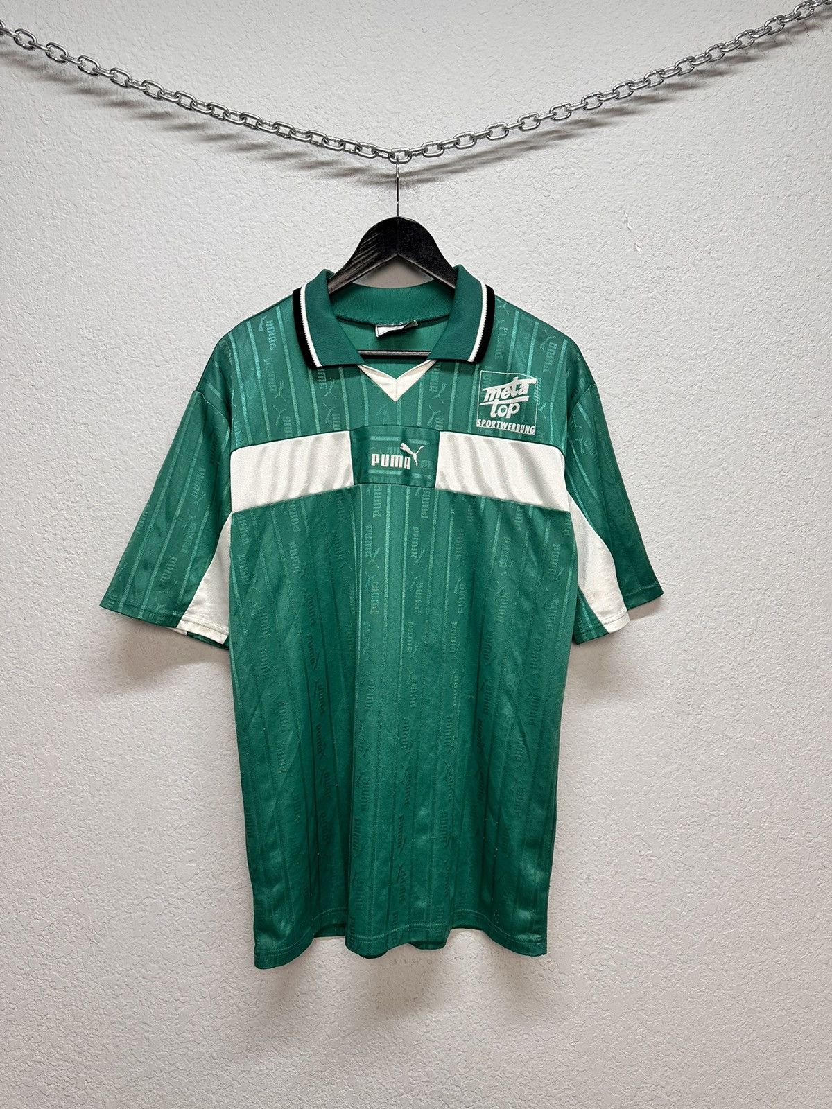 Puma Vintage Jersey West Germany Puma soccer Adidas Size US L / EU 52-54 / 3 - 1 Thumbnail