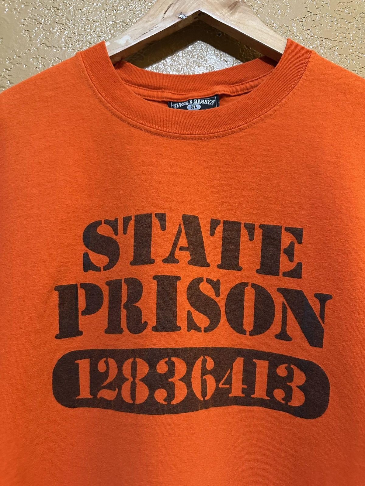 Vintage vintage State Prison tee shirt XL Y2K Size US XL / EU 56 / 4 - 2 Thumbnail