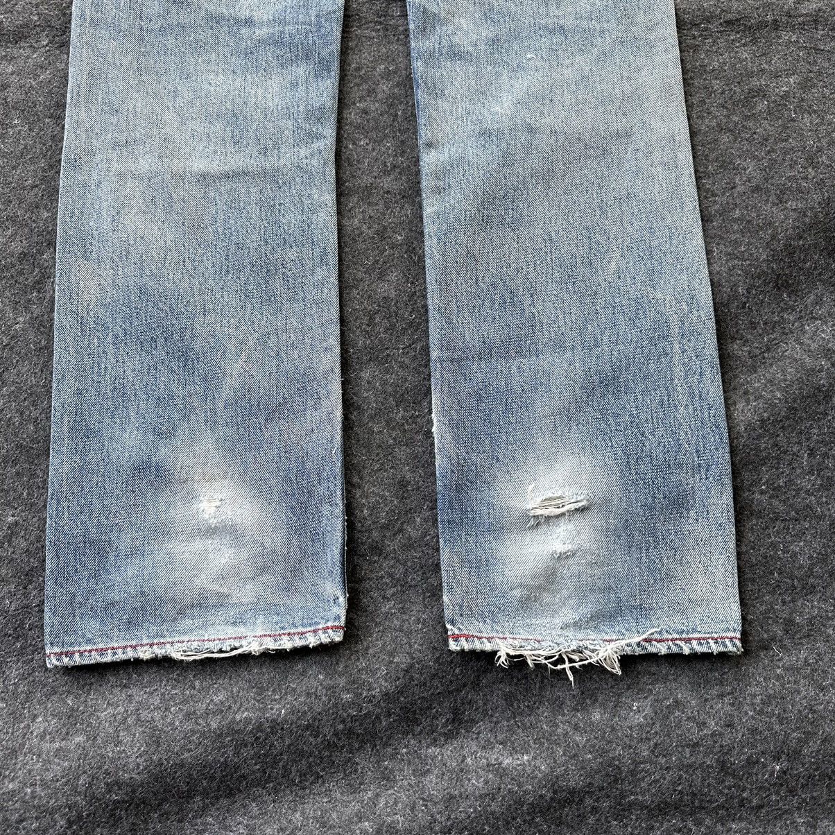 Paul Smith Red Ear Selvedge Faded Vintage Denim W29 D666 Size US 29 - 8 Thumbnail